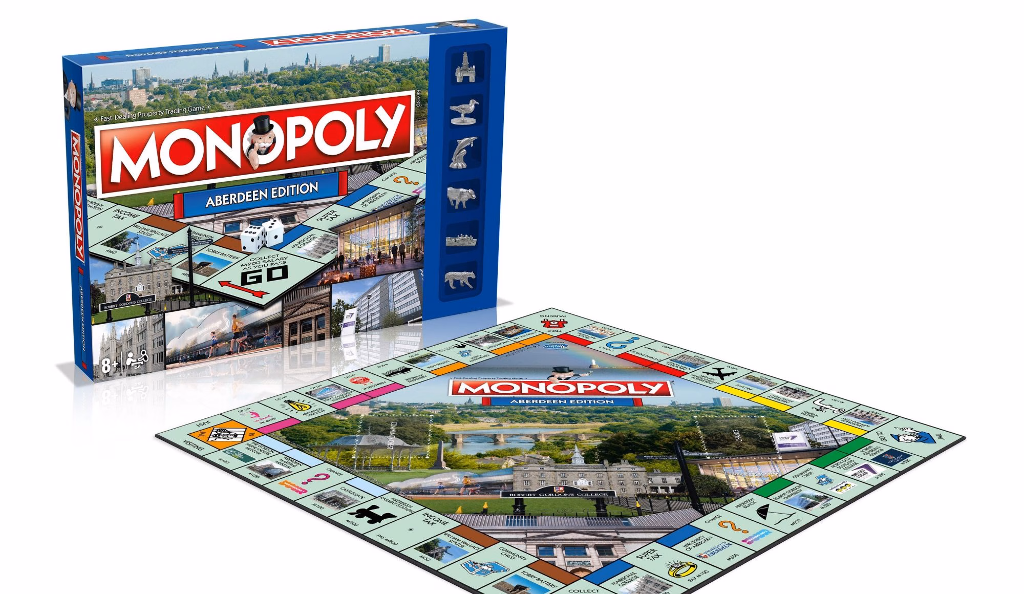 ABERDEEN FC TO STAR IN BRAND NEW ABERDEEN MONOPOLY GAME