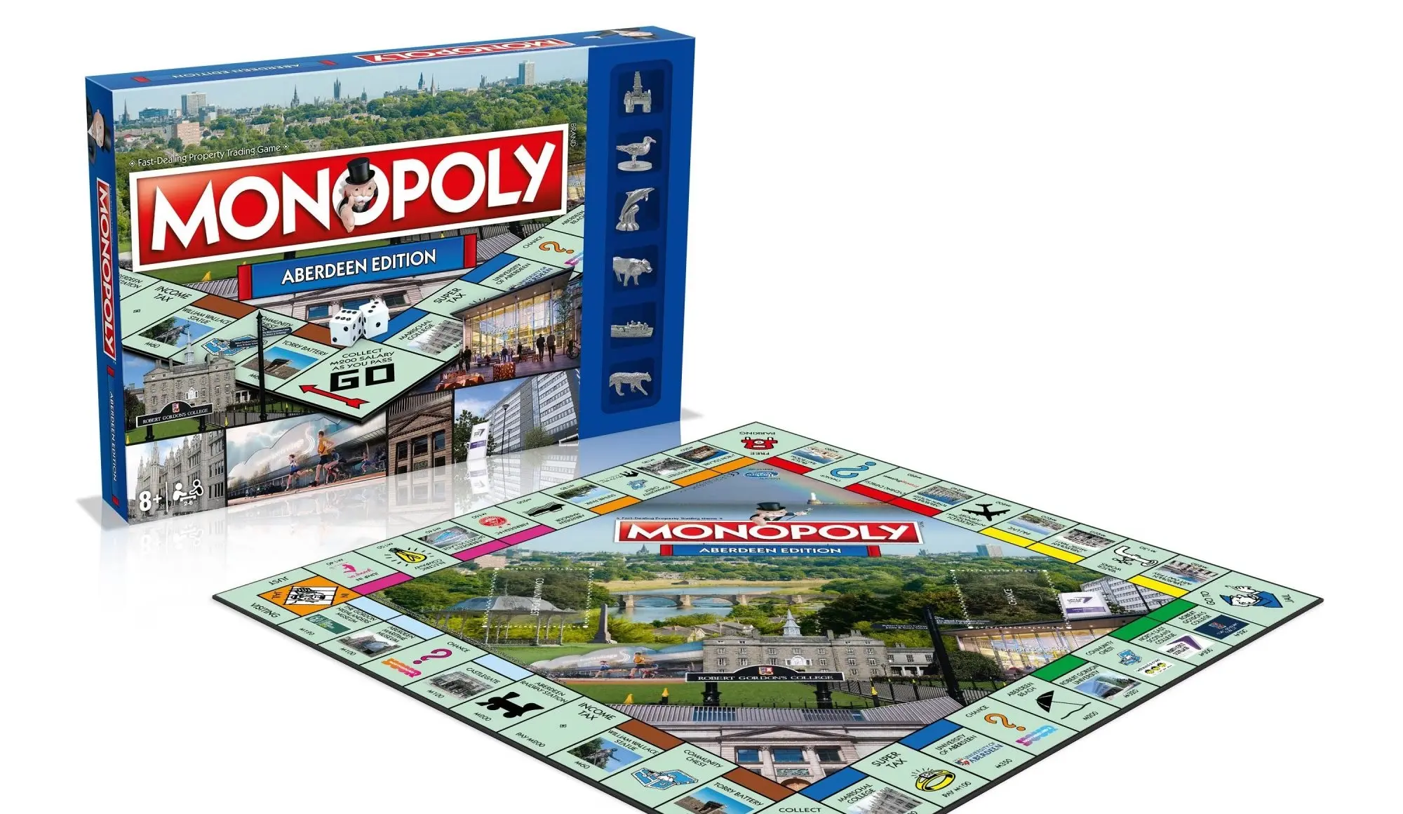 ABERDEEN FC TO STAR IN BRAND NEW ABERDEEN MONOPOLY GAME