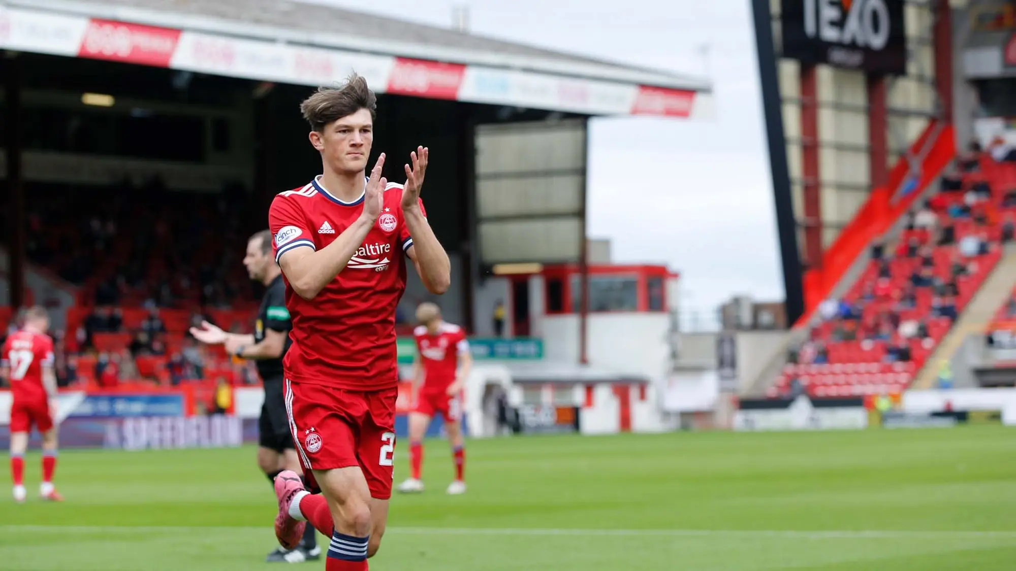"It was brilliant to get the fans back"