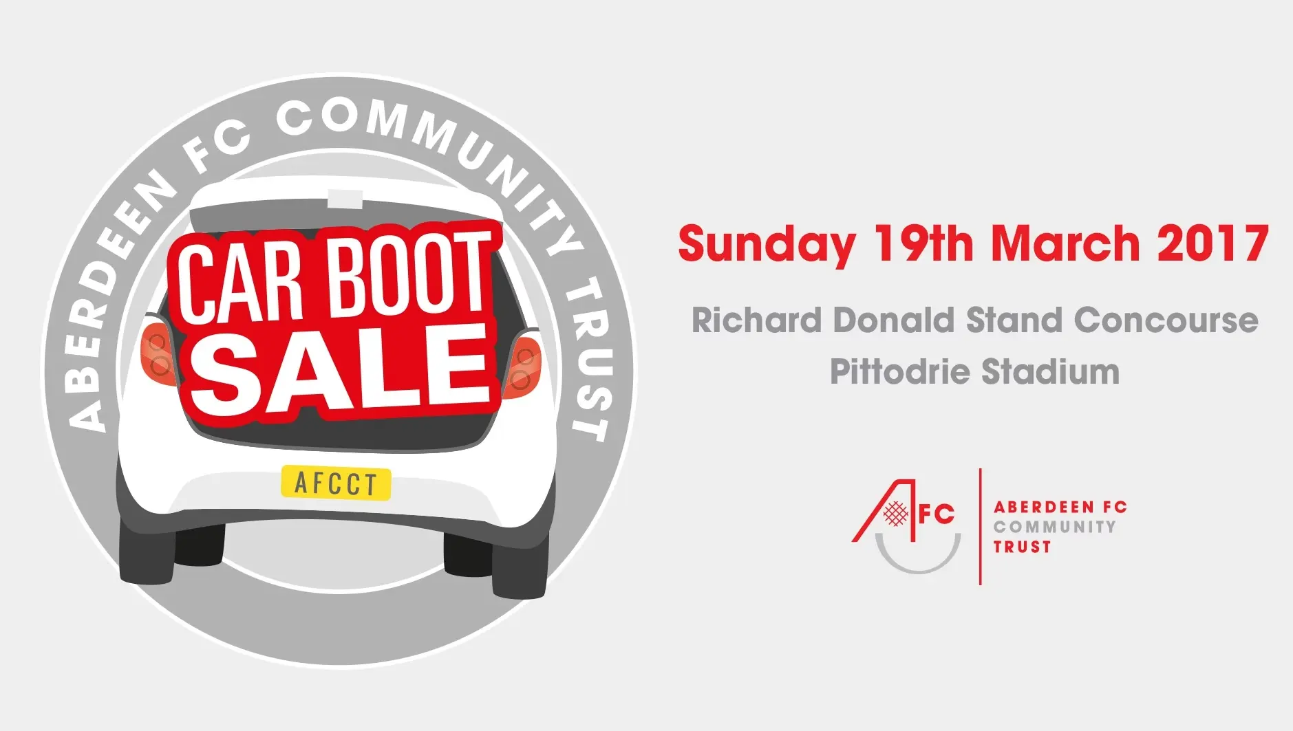 AFCCT Car Boot Sale!