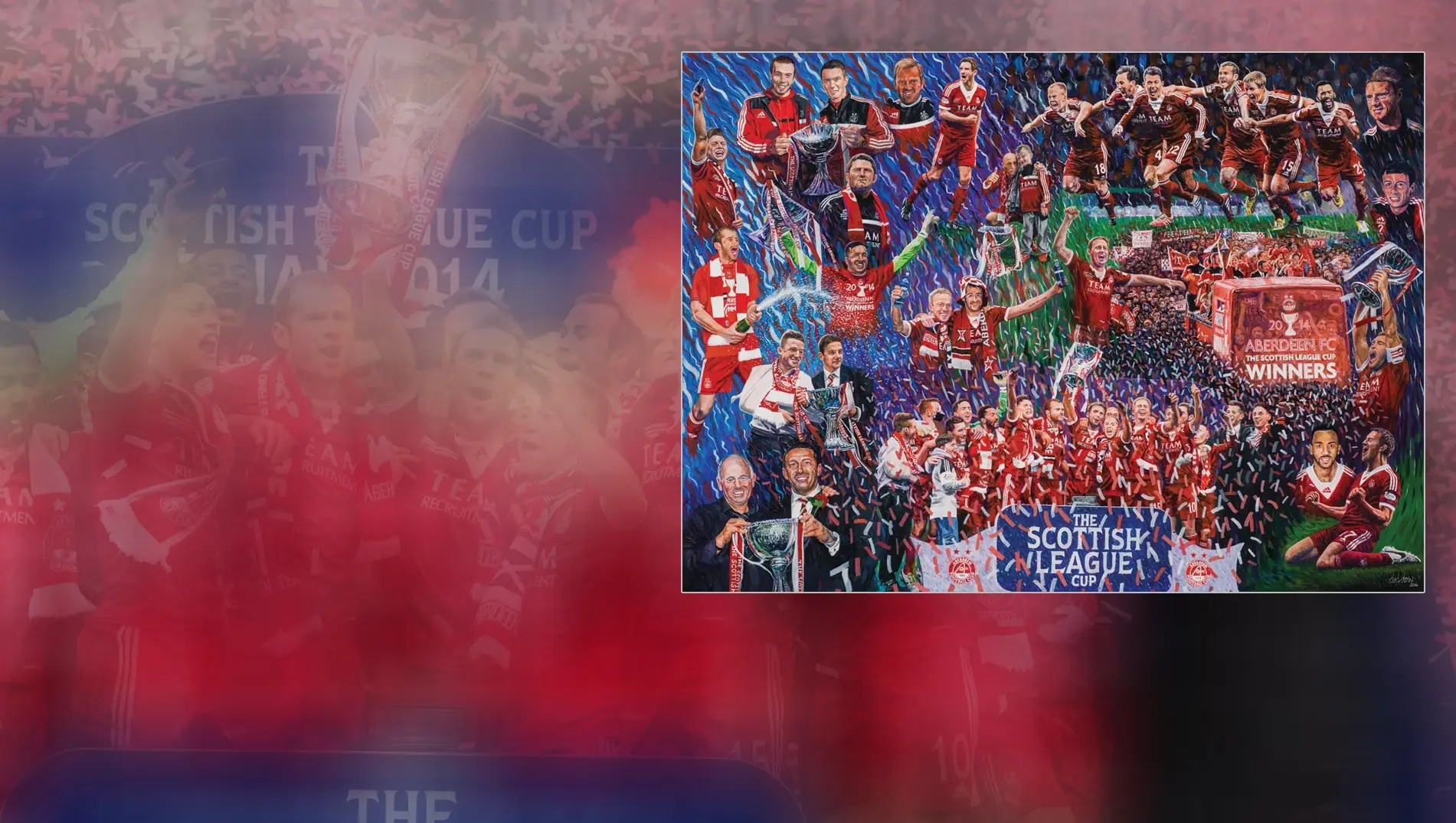 Limited Edition League Cup Print Launch