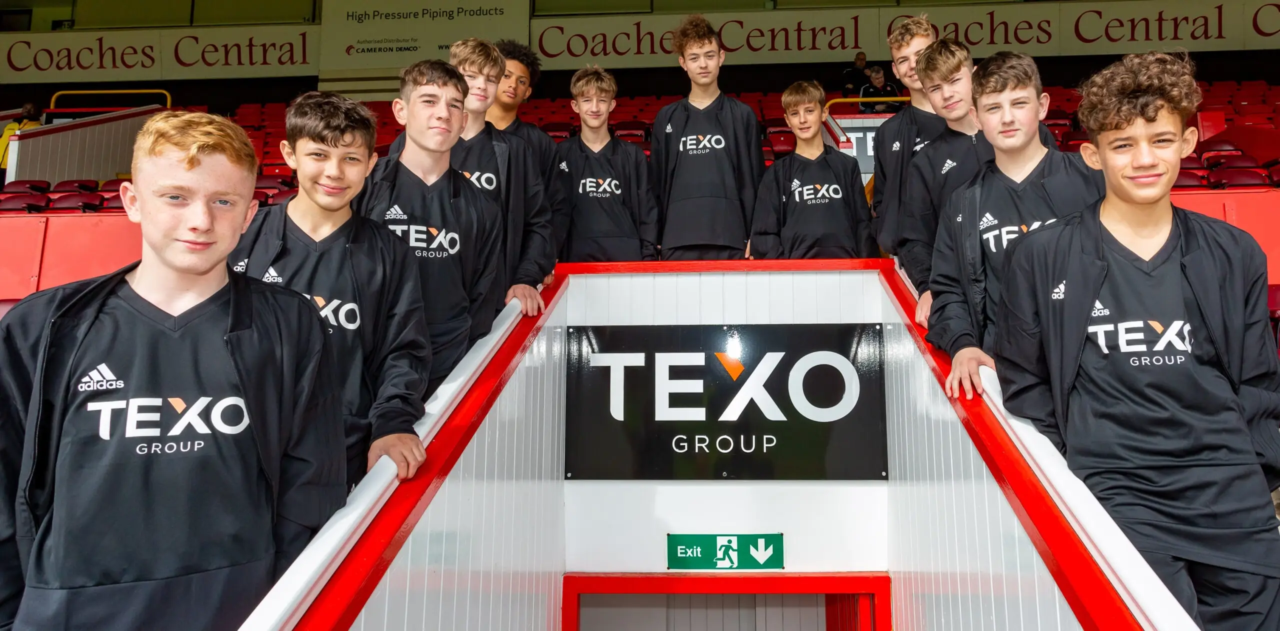 Texo Group Sponsor AFC Ball Squad