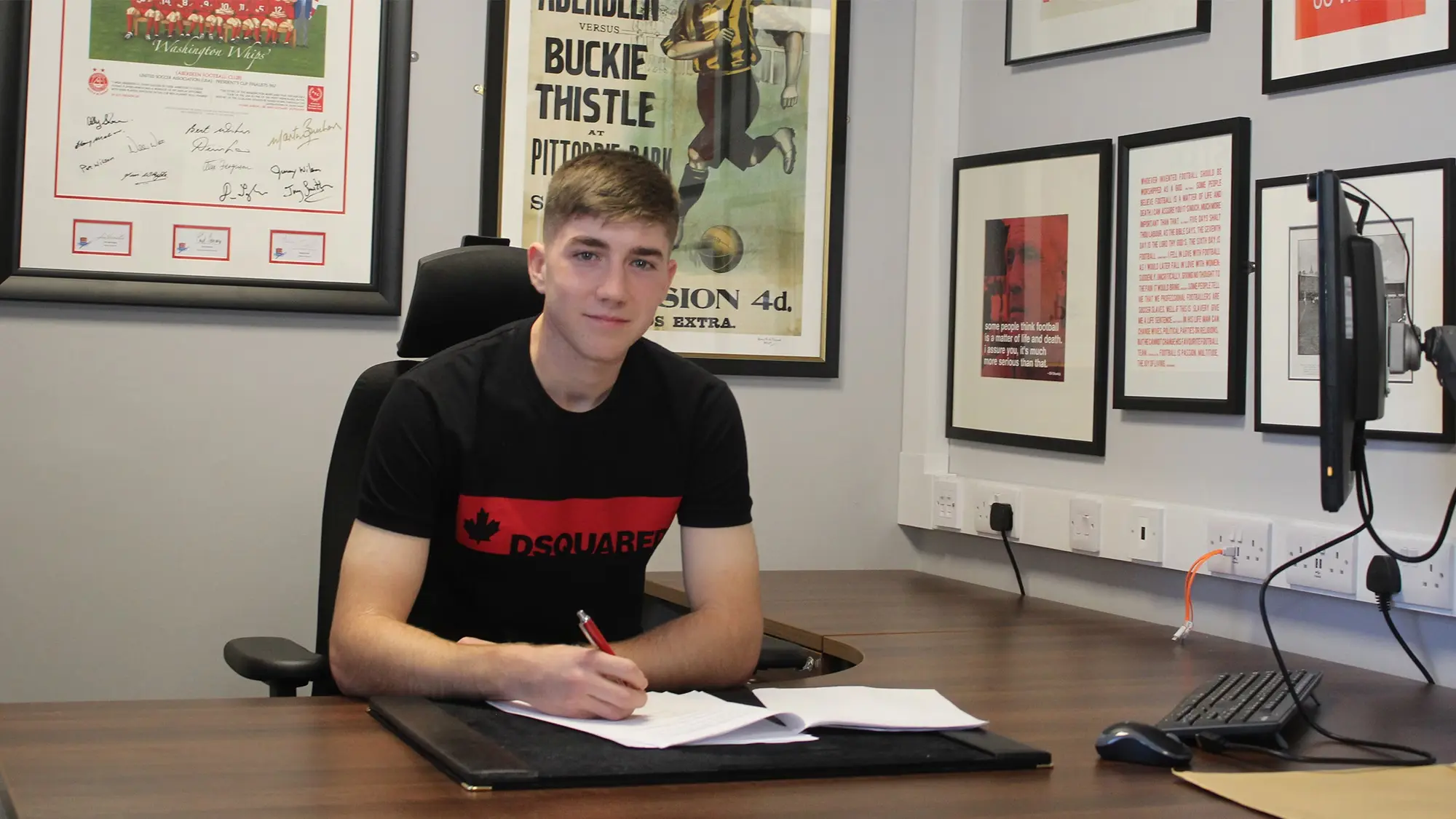 Mark Gallagher joins The Dons