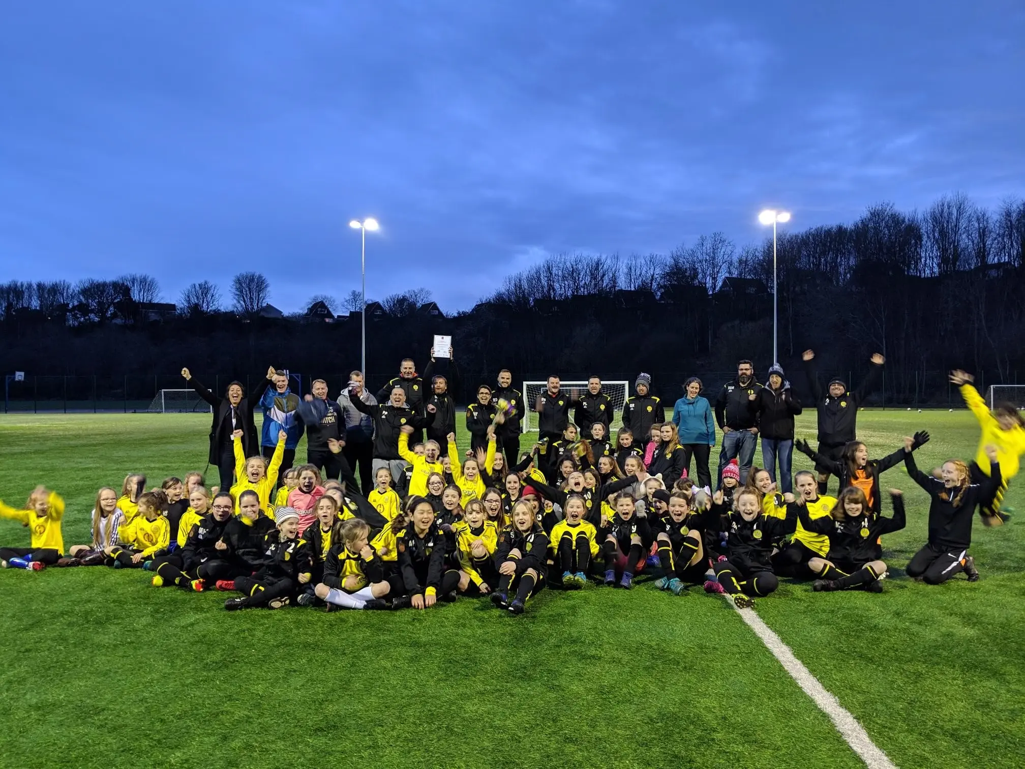 Vattenfall Award of the Month – AFCCT North Region Girls Football League