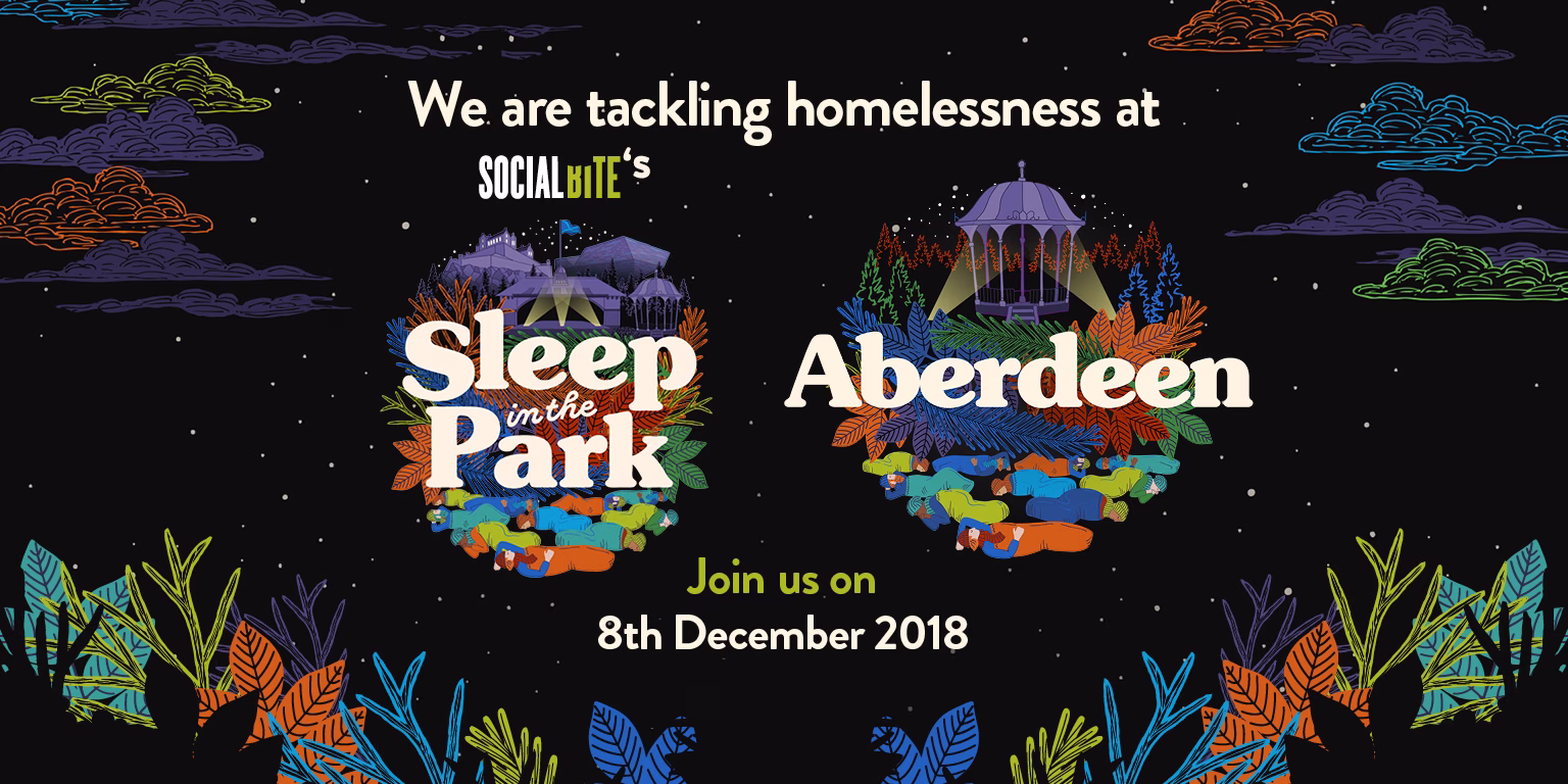Support Social Bite's Sleepout in Aberdeen