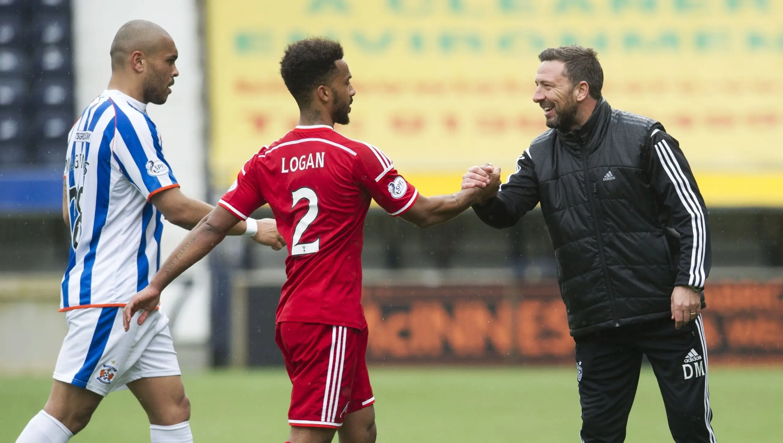 The manager's post match reaction