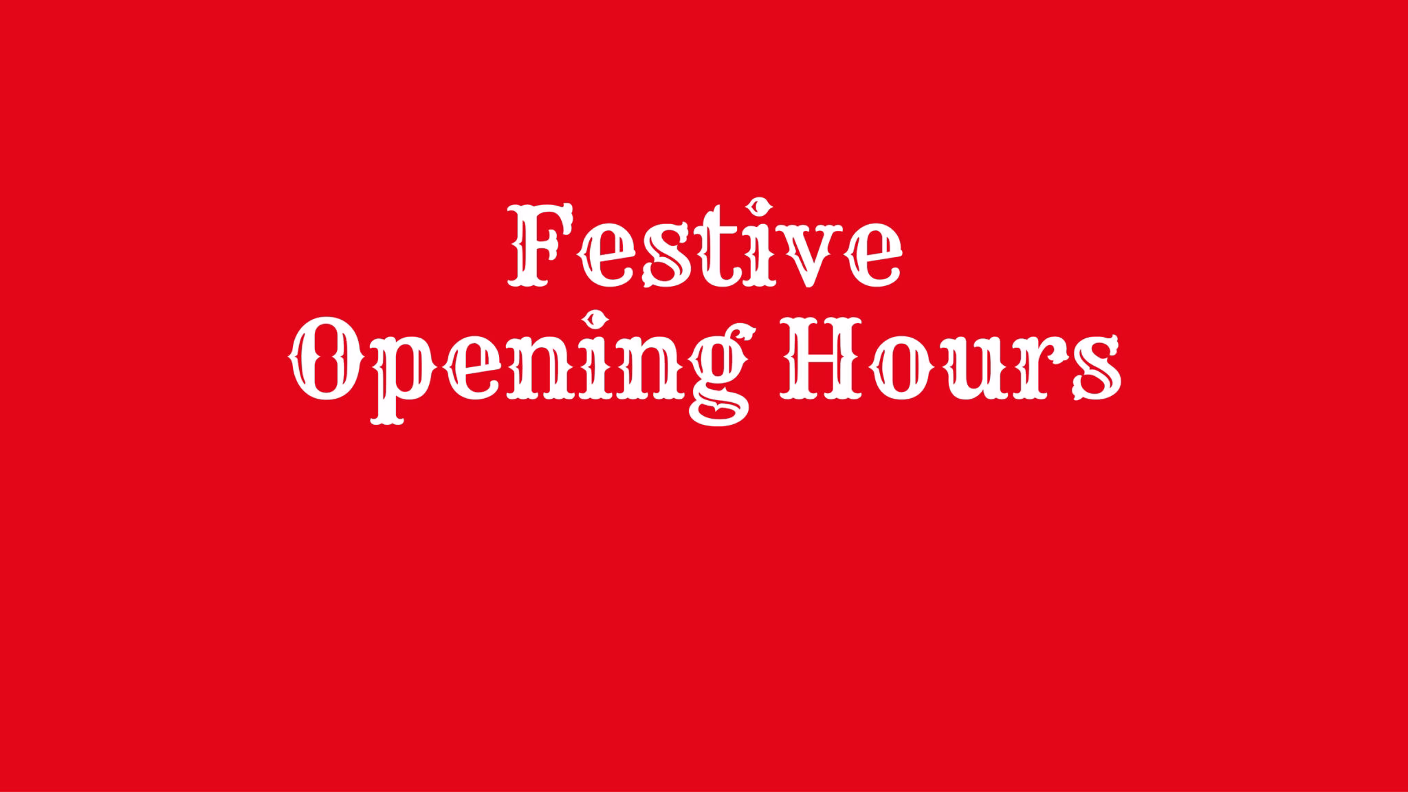Festive Opening Hours | Club Shop, Ticket Office & AberDNA Hub image