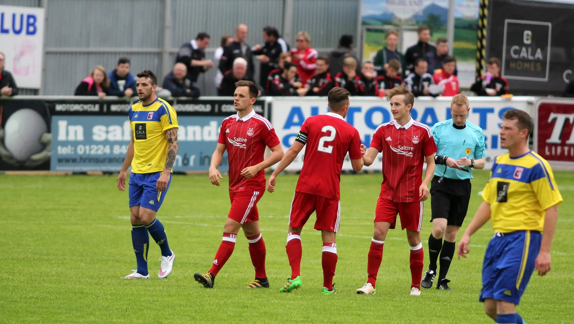 Inverurie Loco Works 0 Aberdeen XI 3