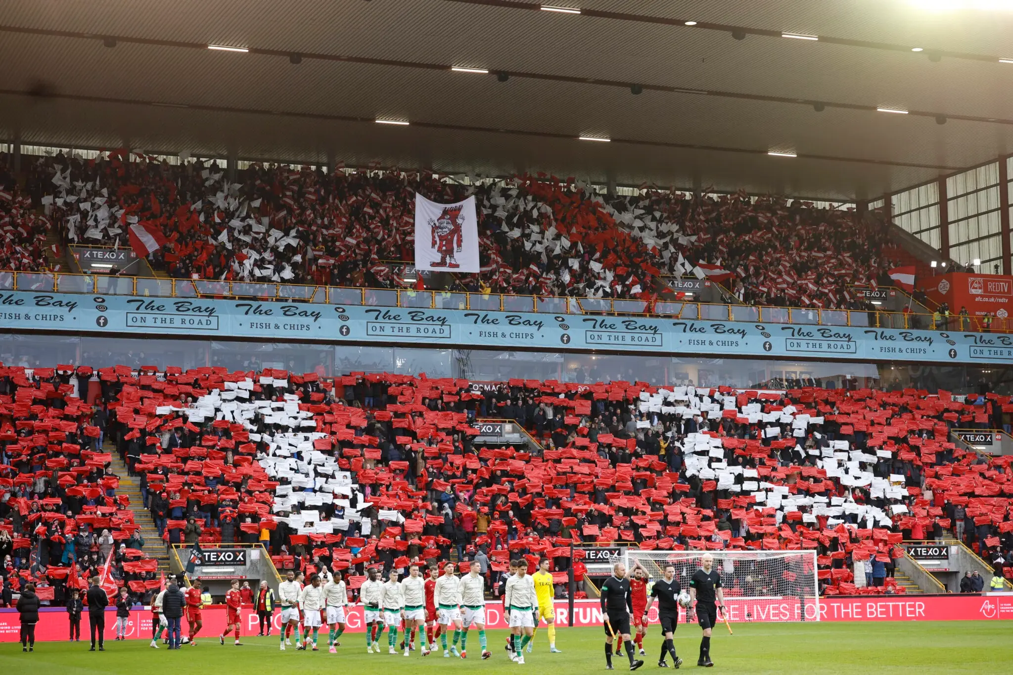 Junior Dons Tifo Workshop at Pittodrie image