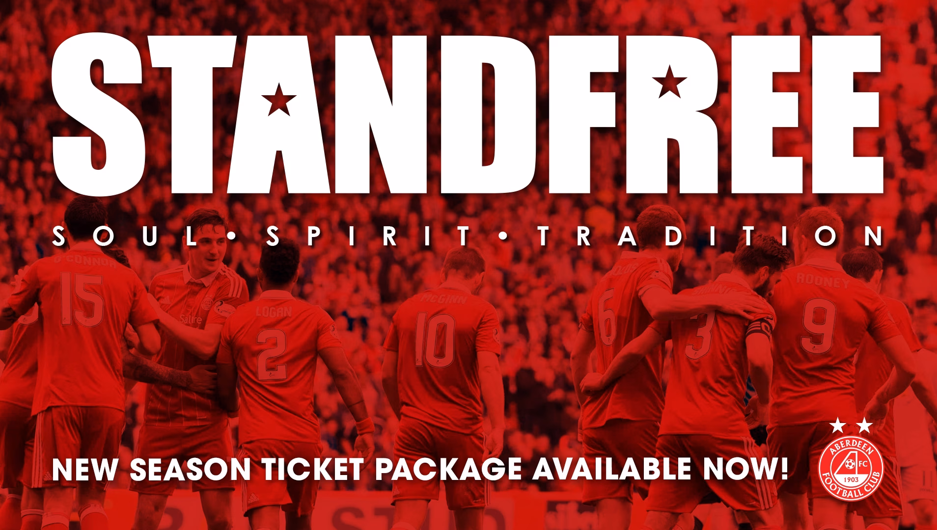 Stand Free | New season ticket package available!