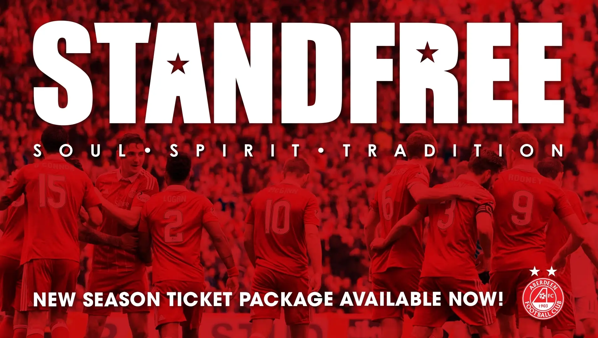 Stand Free | New season ticket package available!