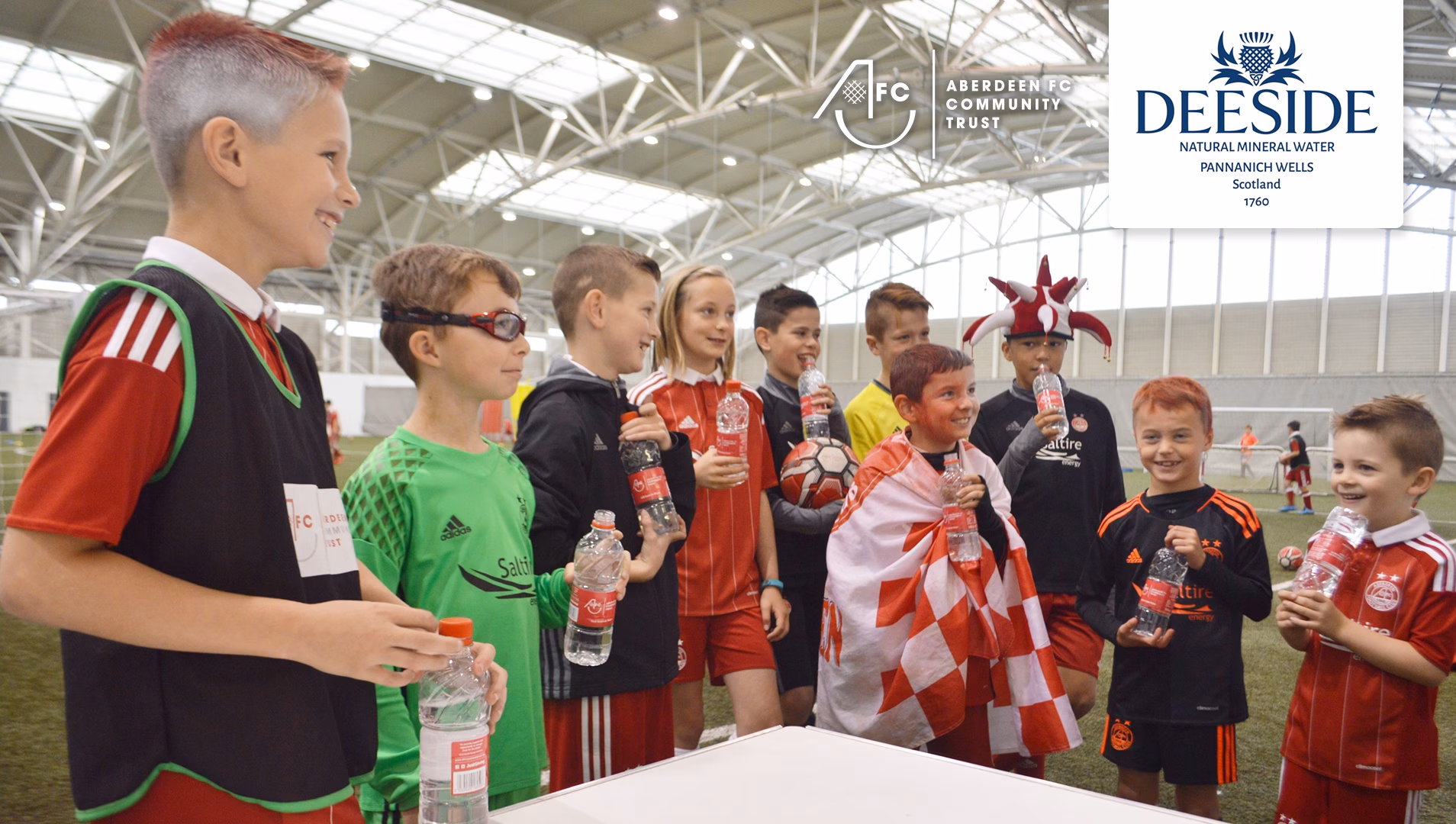 Deeside Water Keeps AFCCT Hydrated!