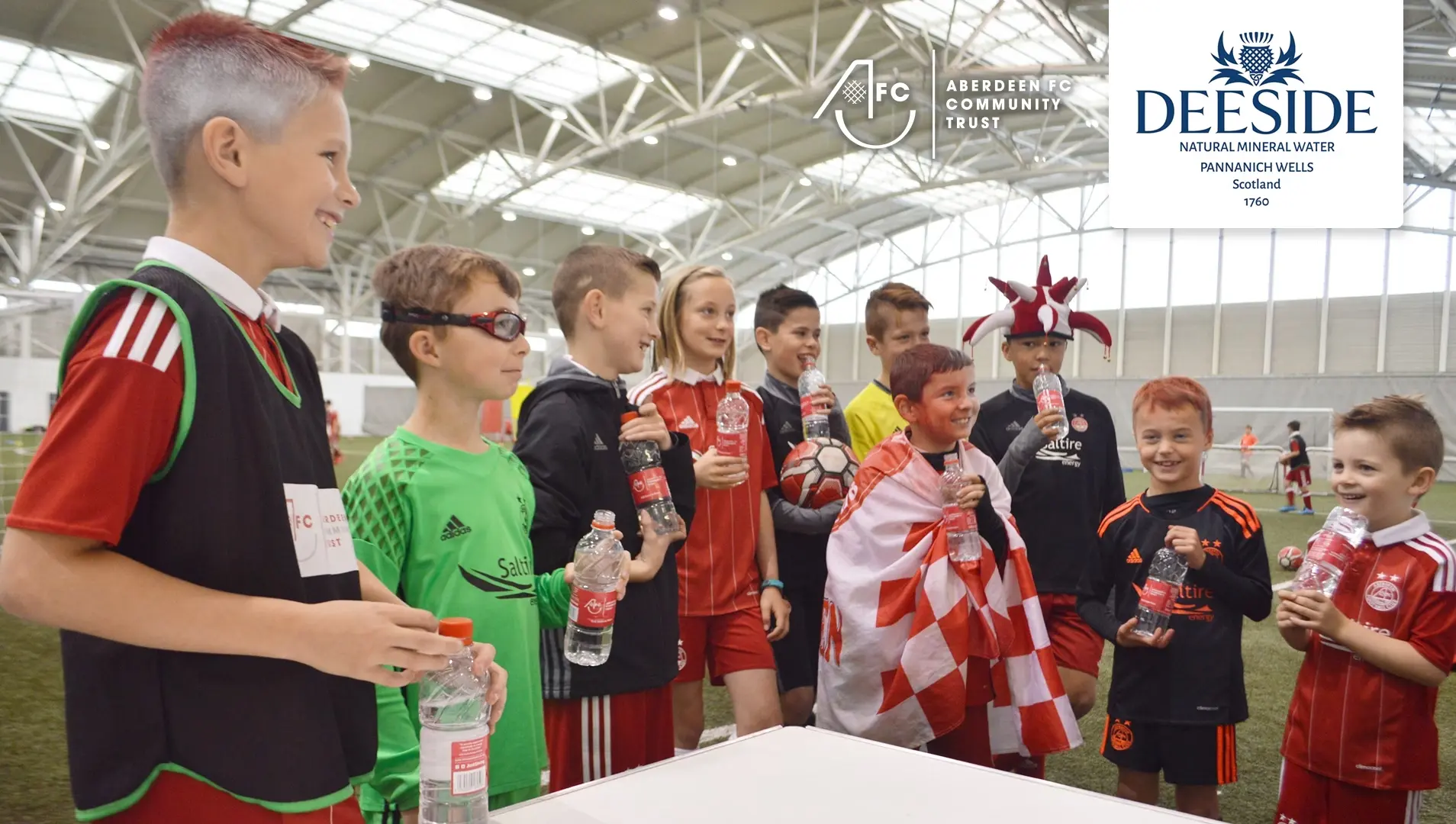 Deeside Water Keeps AFCCT Hydrated!