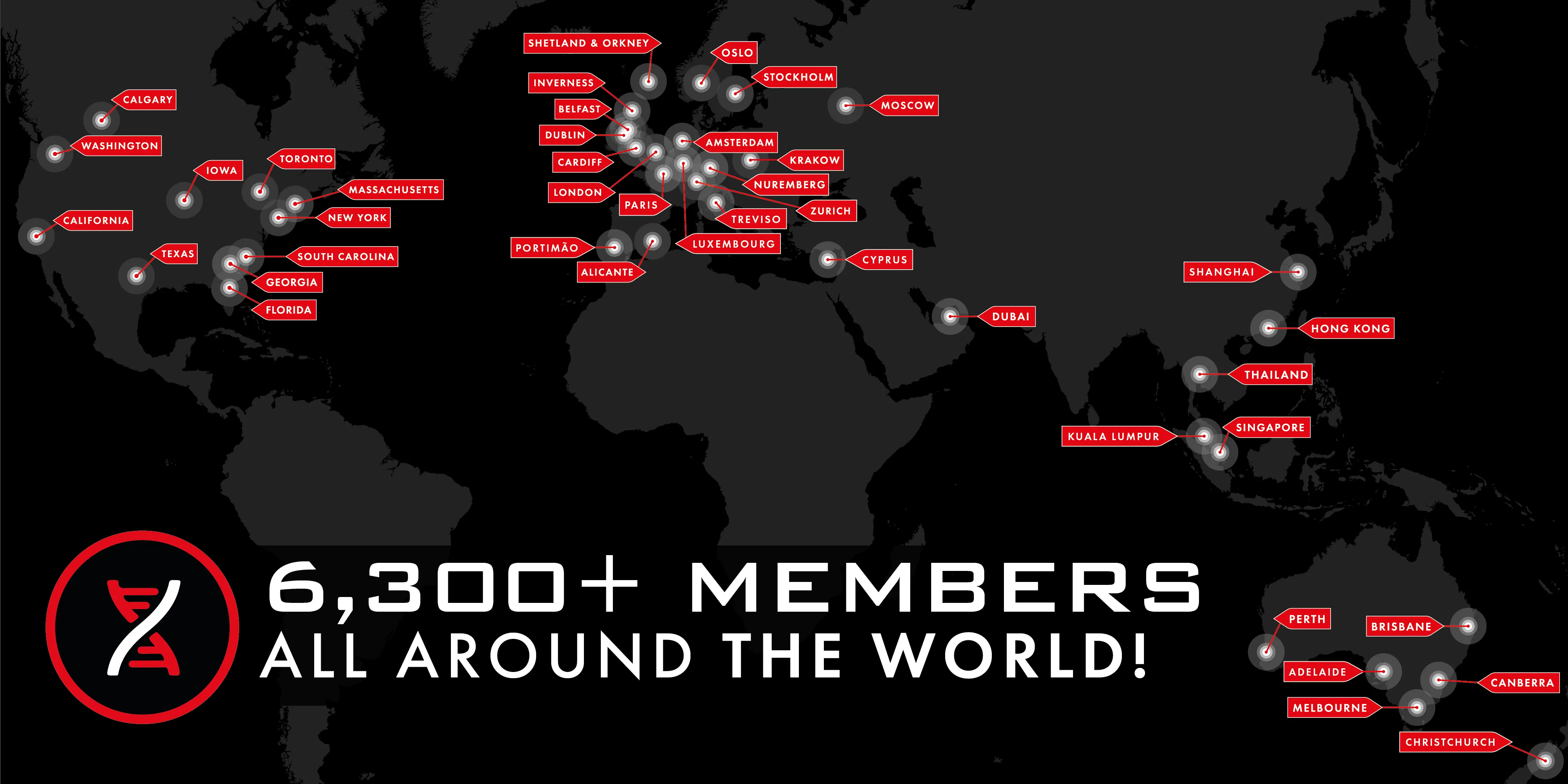 AberDNA members across the globe