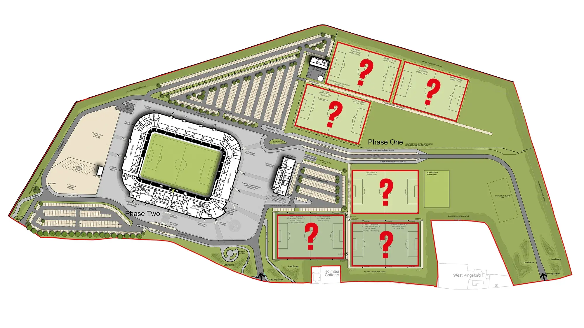 Your chance to name the pitches at Kingsford!