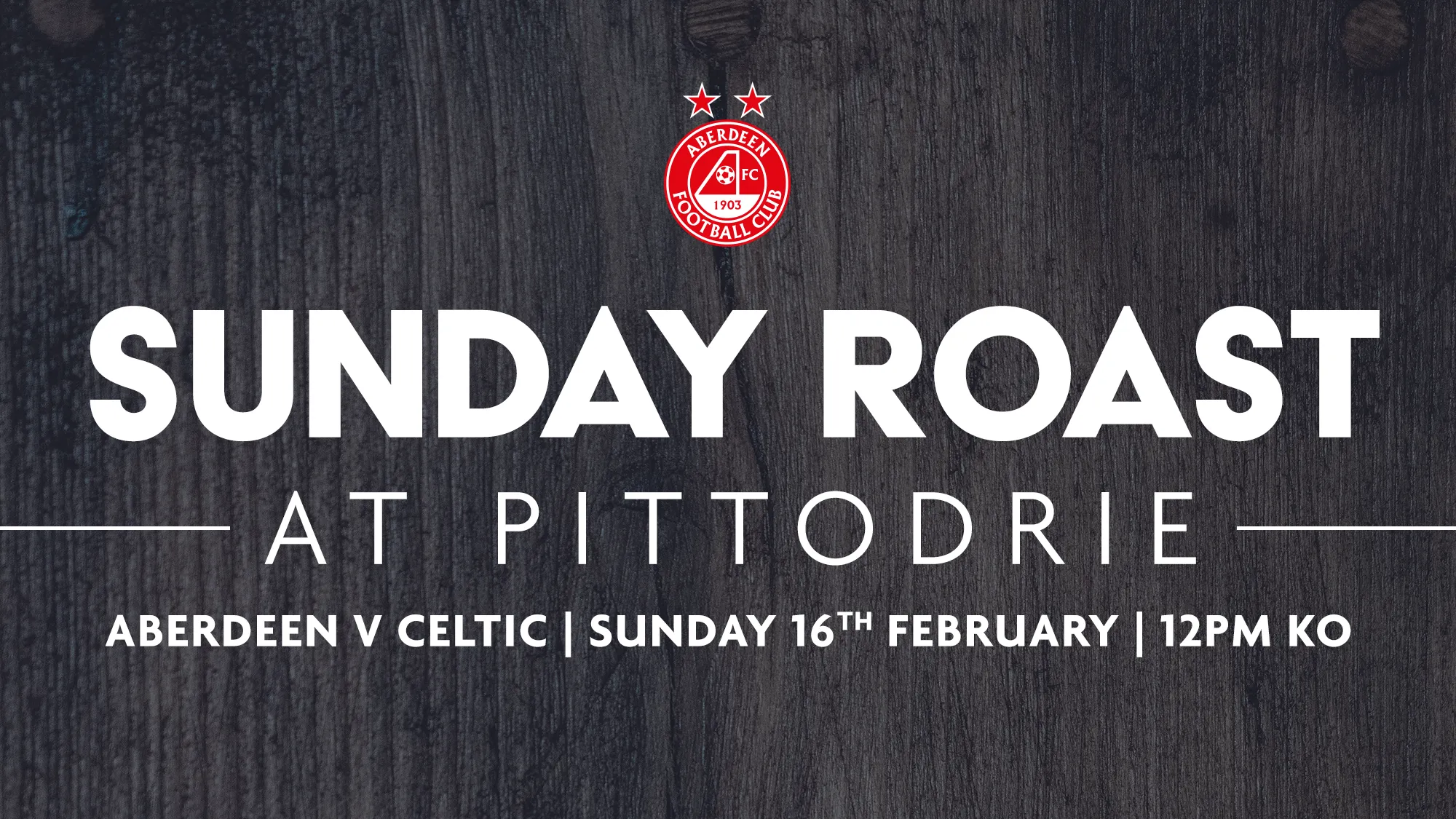 Sunday Roast at Pittodrie