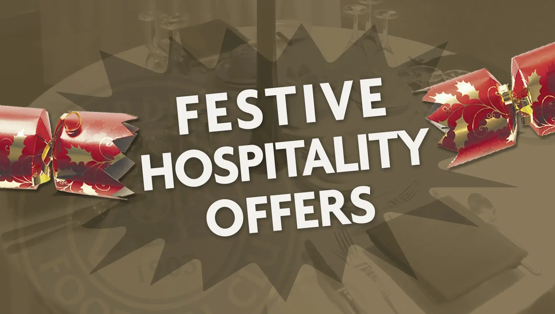 Book yourself a Christmas cracker with festive hospitality at Pittodrie!