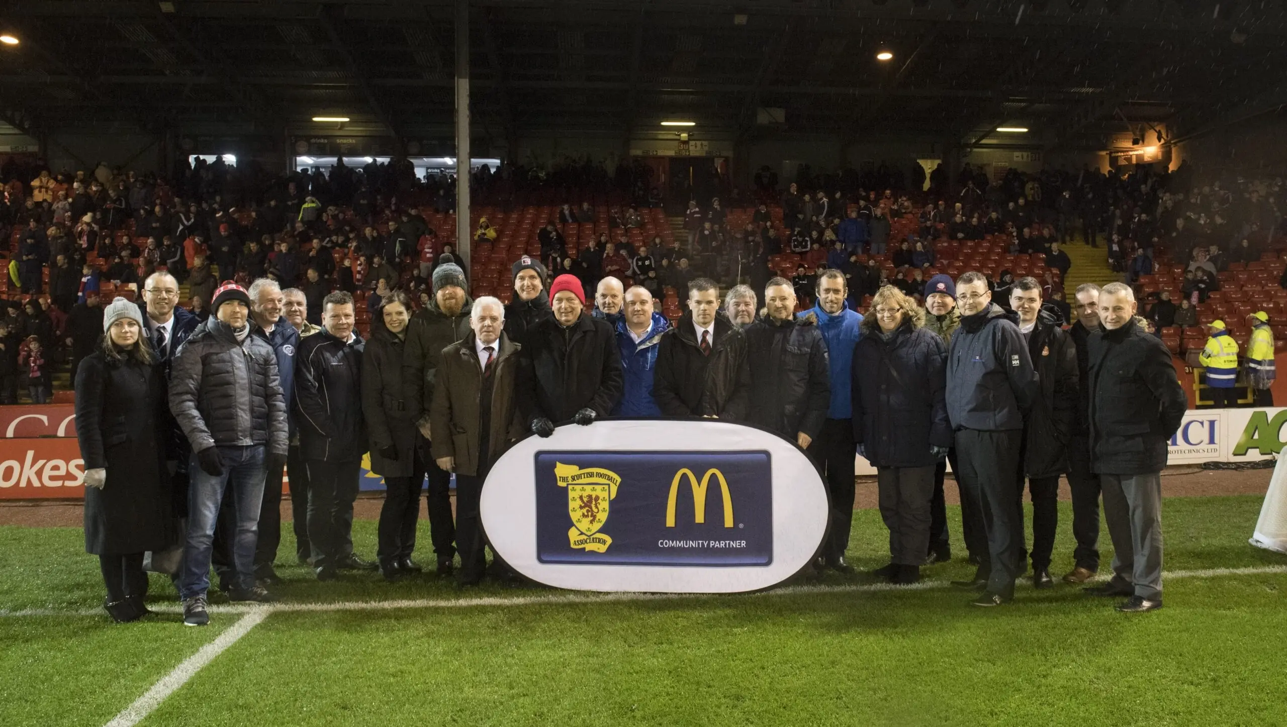 Inverurie Community Football Partnership Scores with Legacy Award