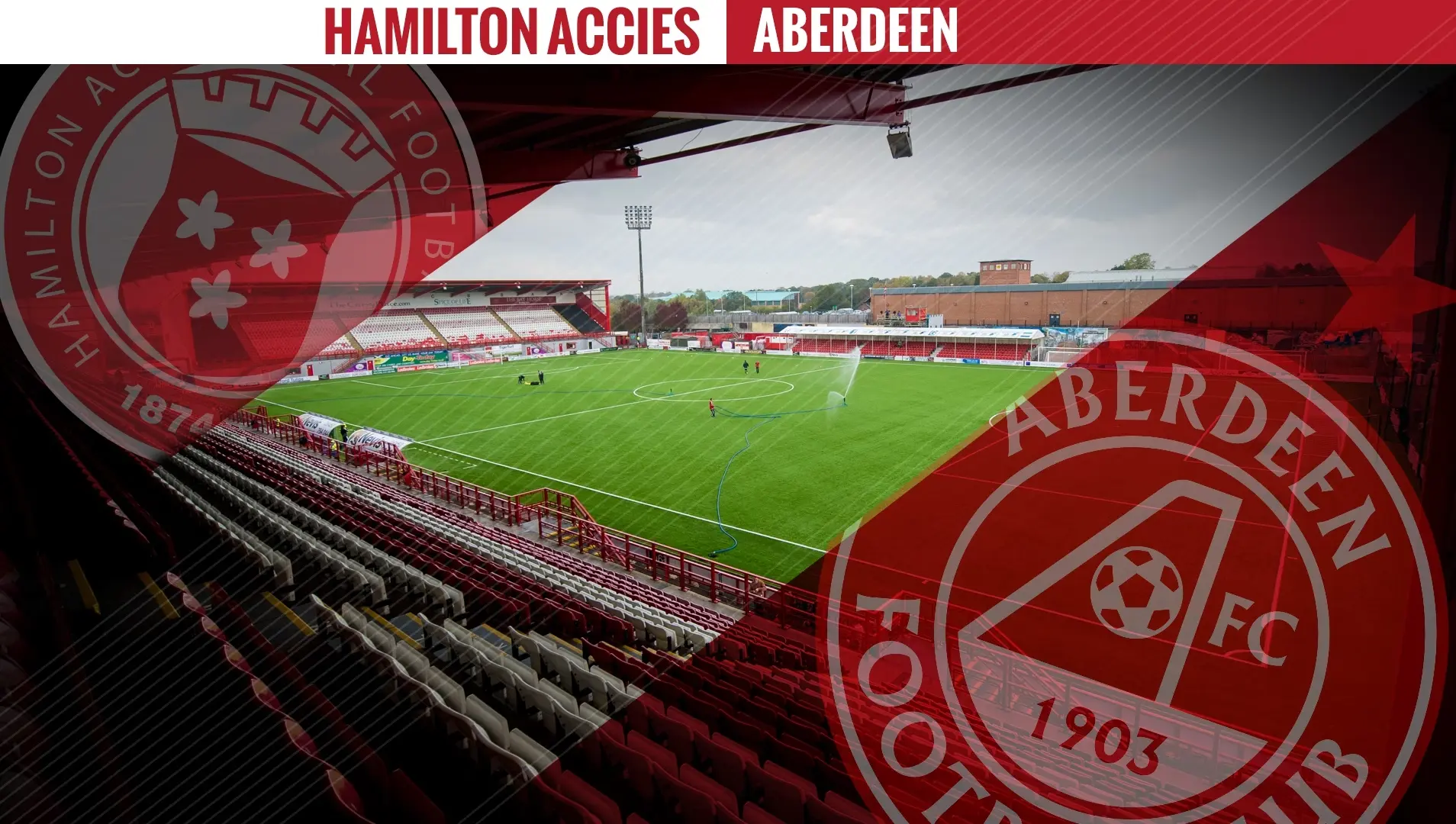 Ticket Details | Hamilton Accies v Aberdeen, Sun 22nd Nov
