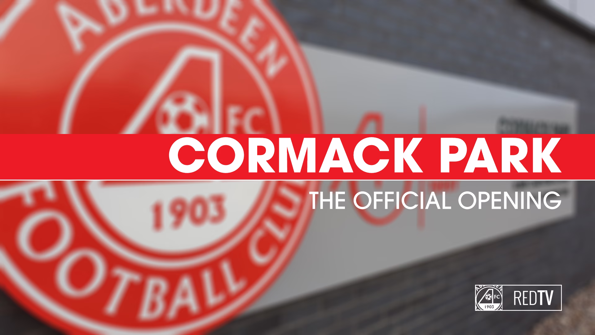 Cormack Park opening event to be streamed live