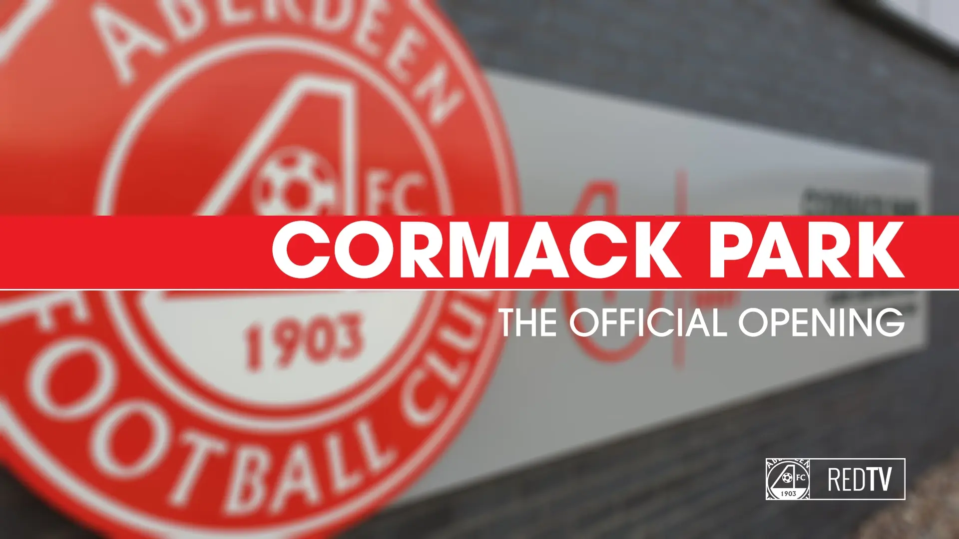 Cormack Park opening event to be streamed live