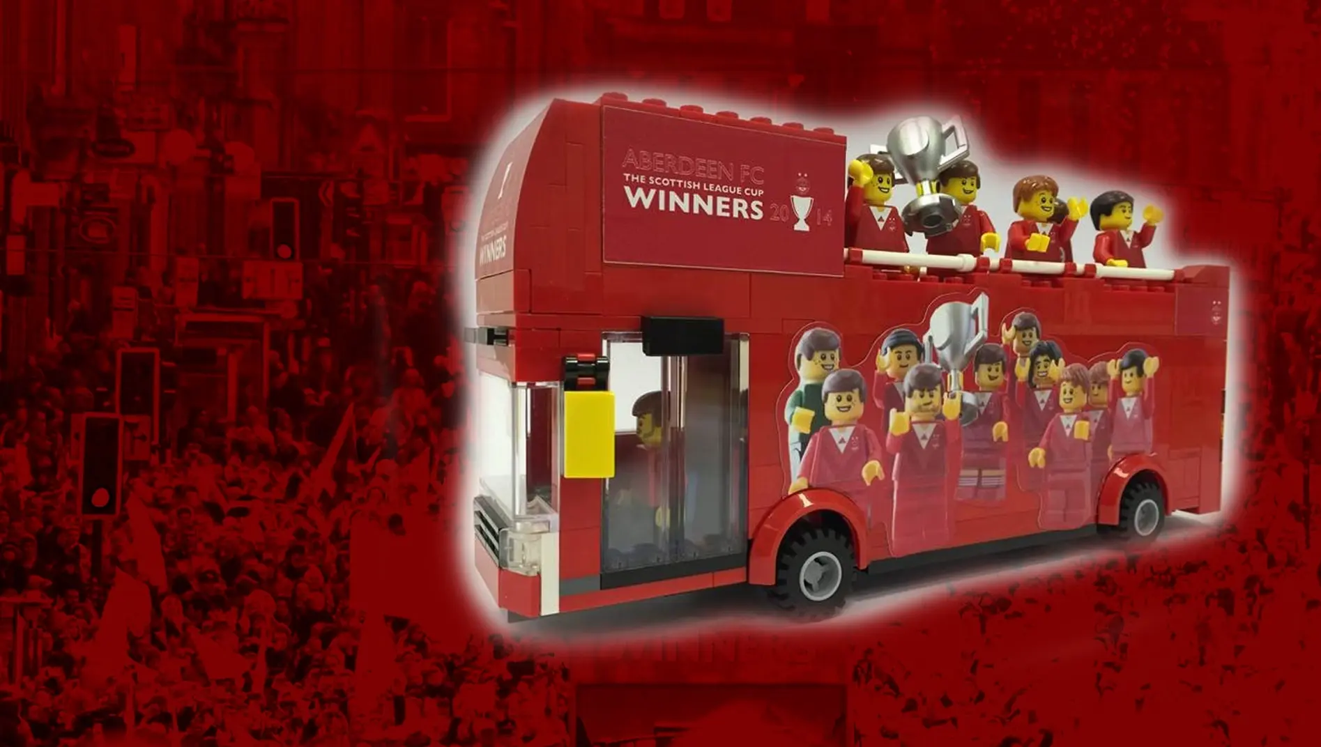 Limited Edition AFC Lego Bus - On sale now!