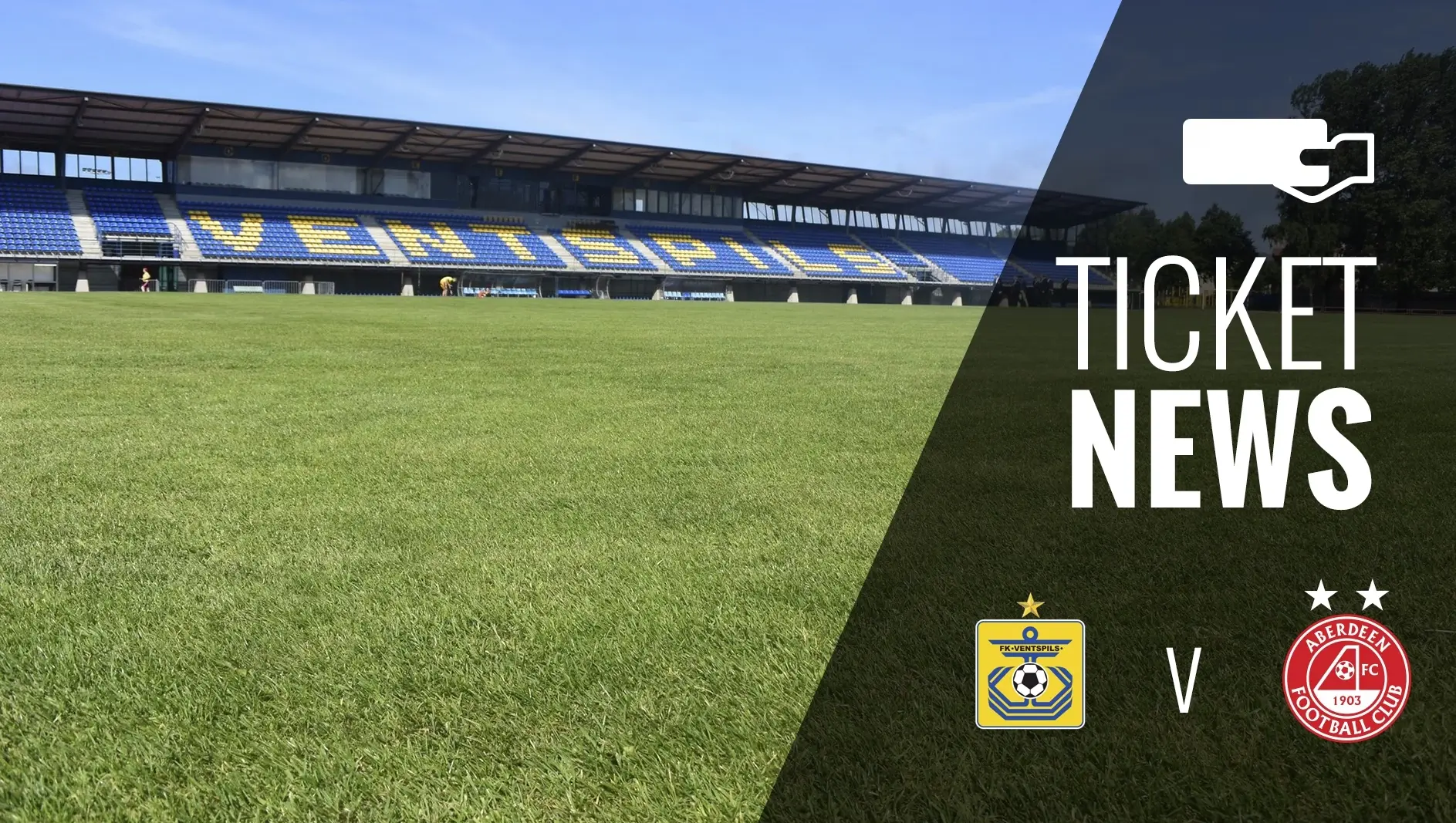 UEFA Europa League 2nd Qualifying Round, FK Ventspils v Aberdeen
