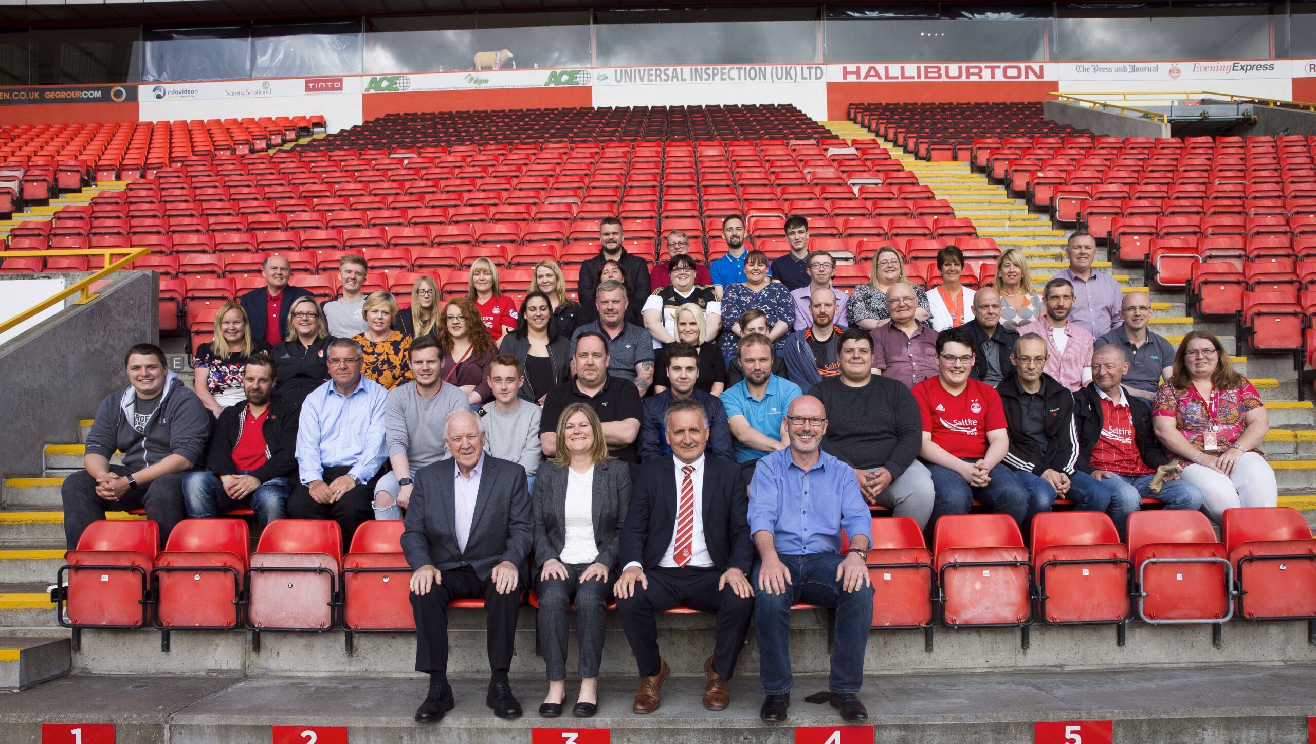 Red Army Display Volunteers Thank You Evening