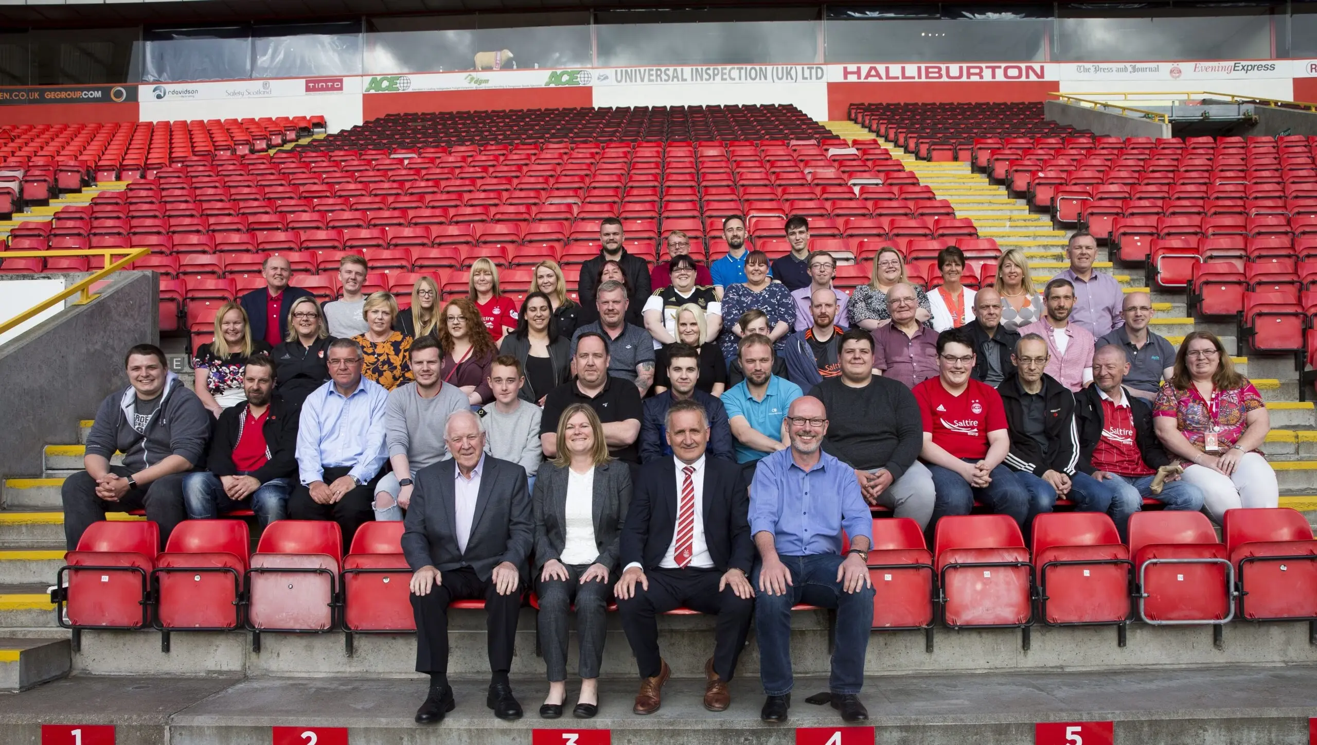 Red Army Display Volunteers Thank You Evening
