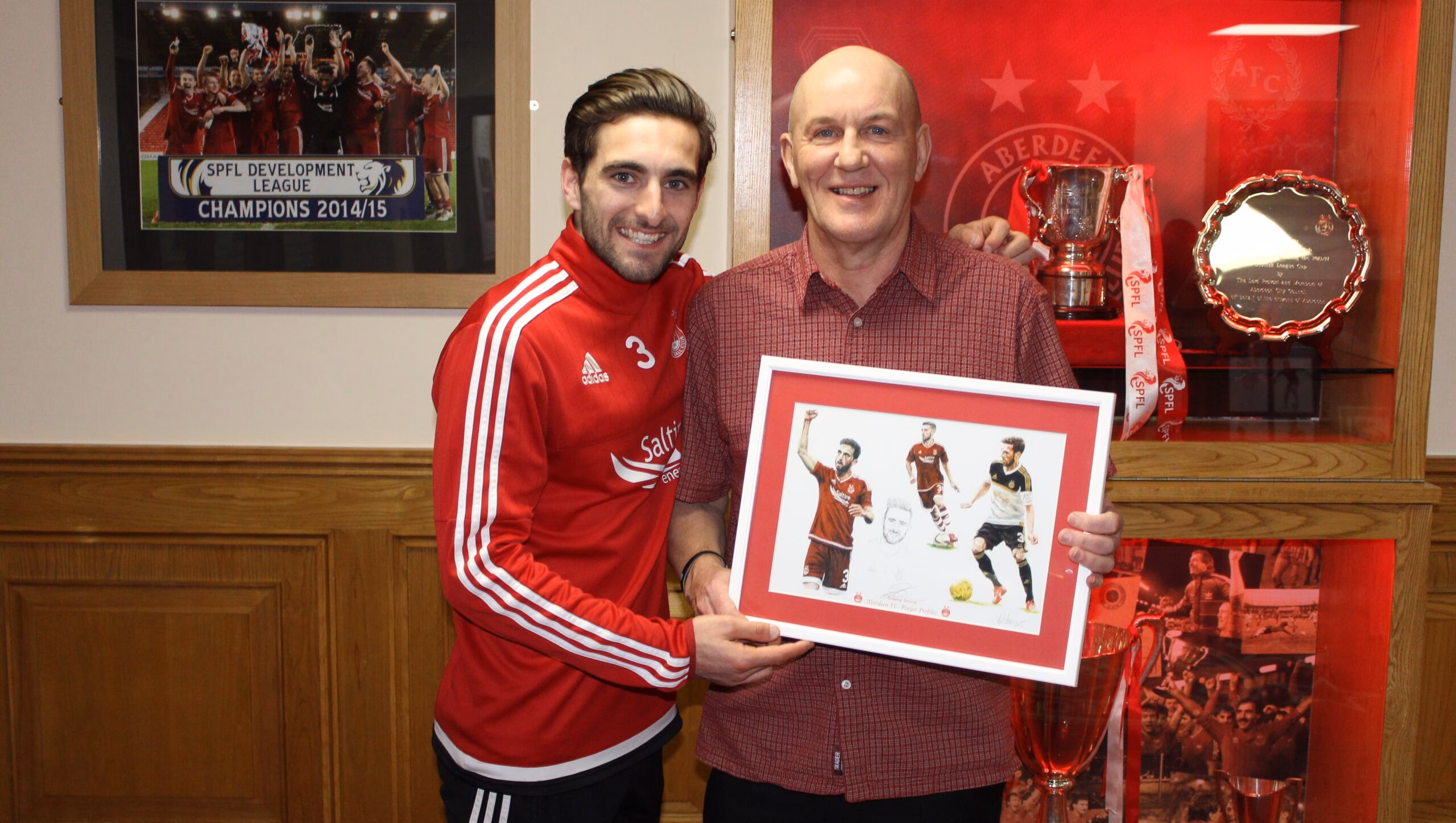 Dons favourites in the frame with new artwork
