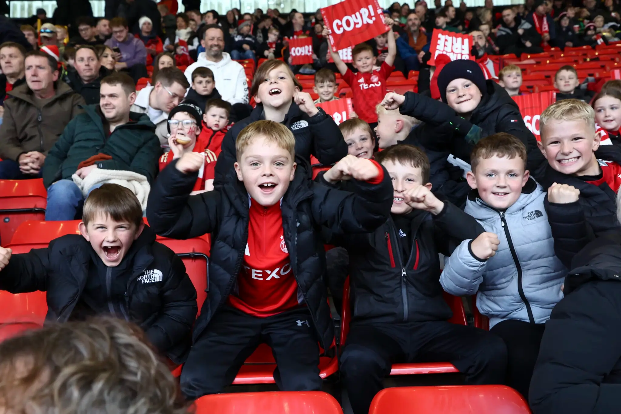 Welcoming the next generation to Pittodrie image