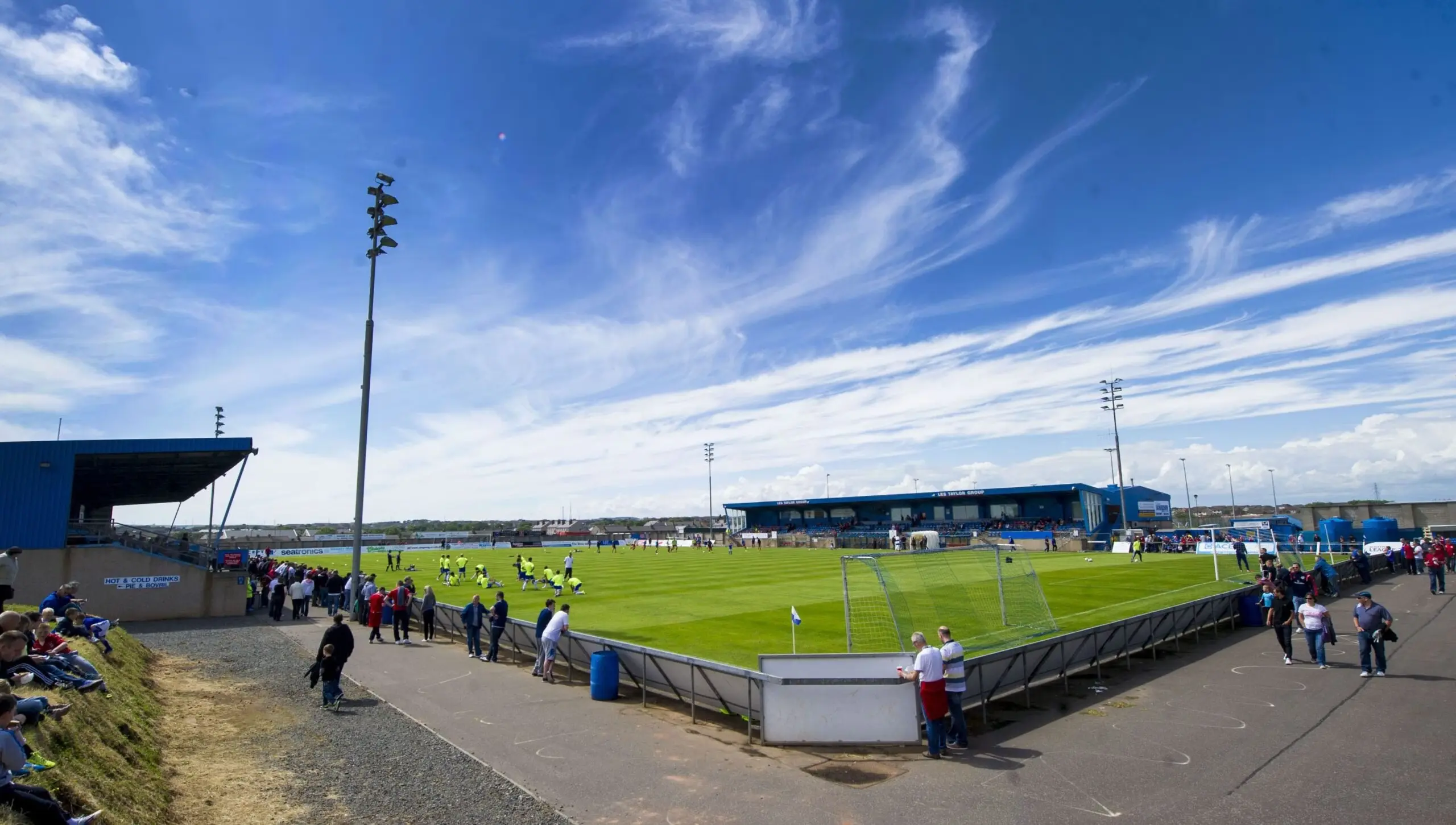 U20s in action on Tuesday