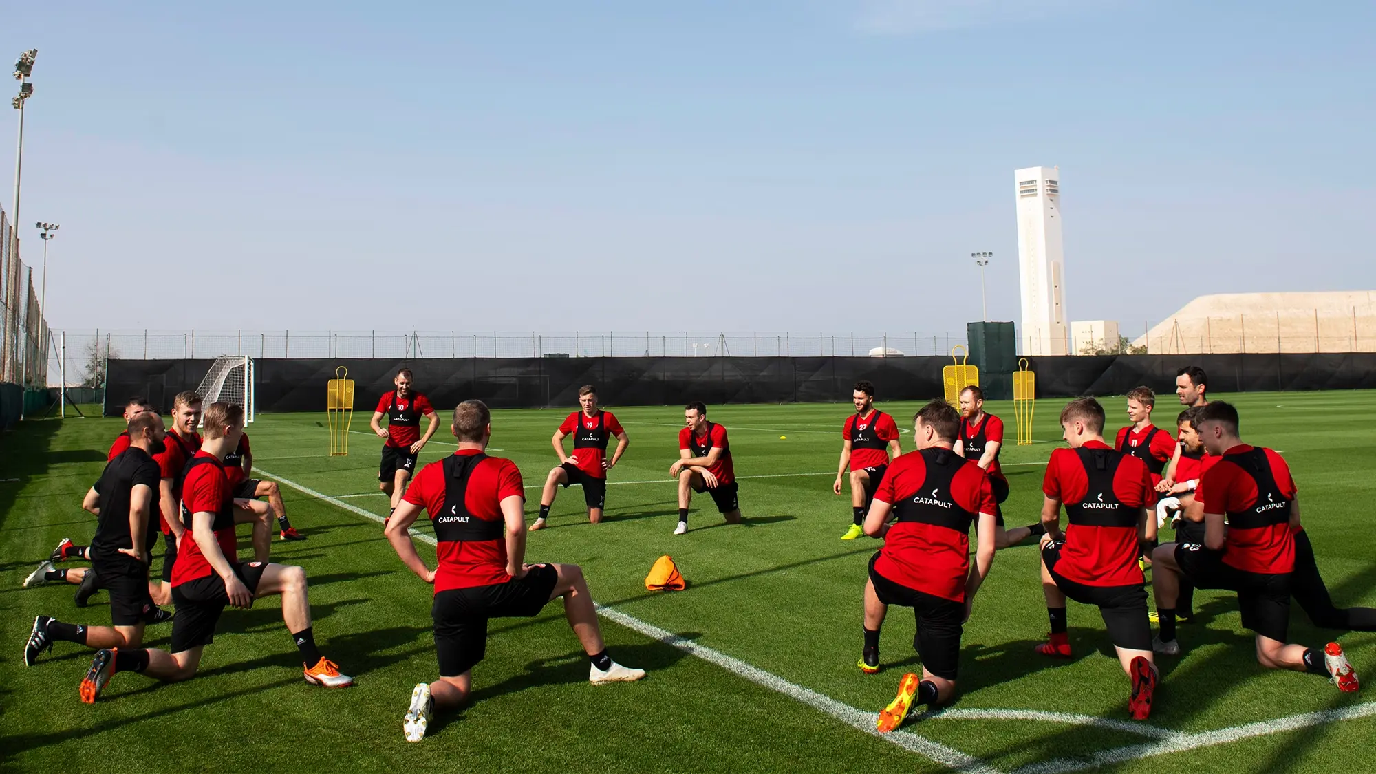 Dons to end Dubai trip with friendly match