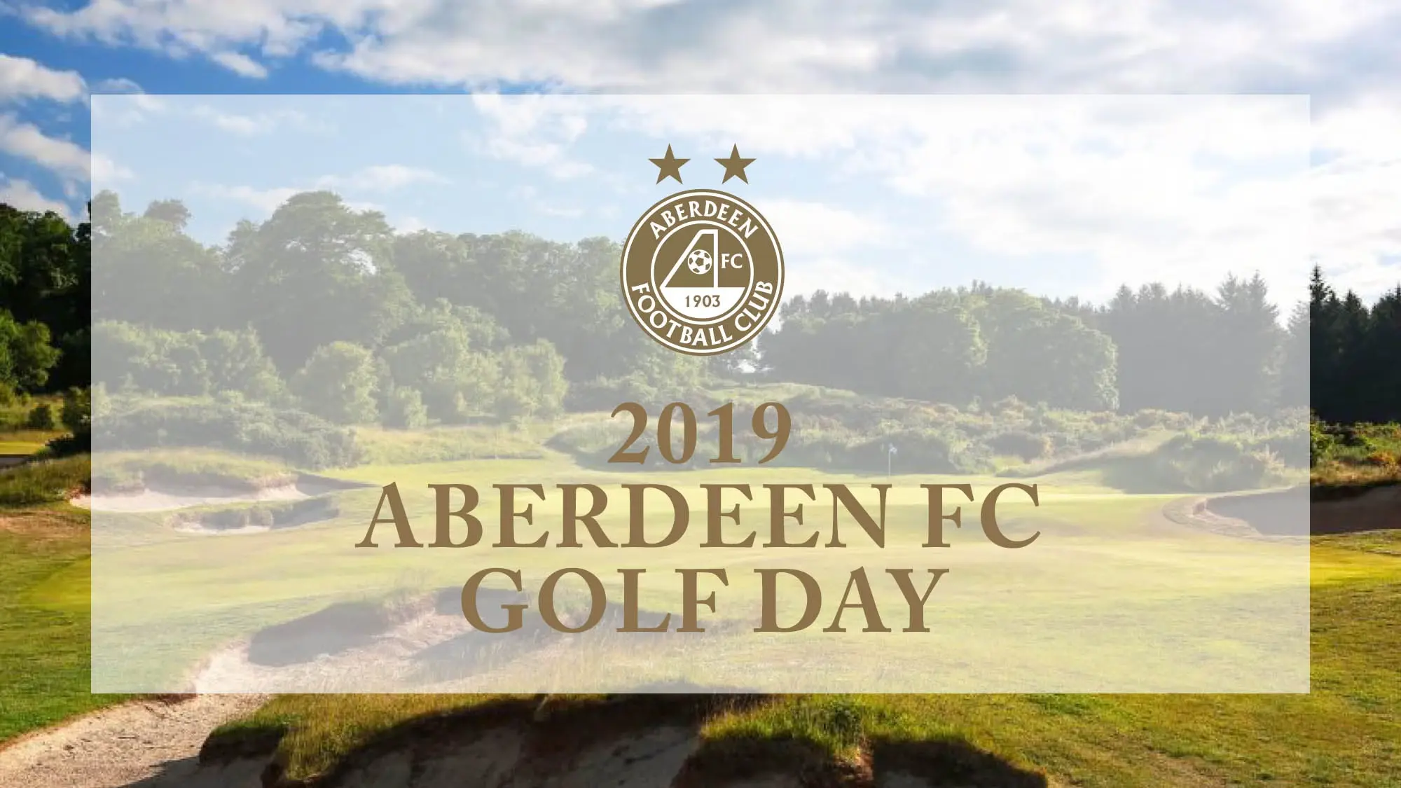 2019 Aberdeen FC Golf Day