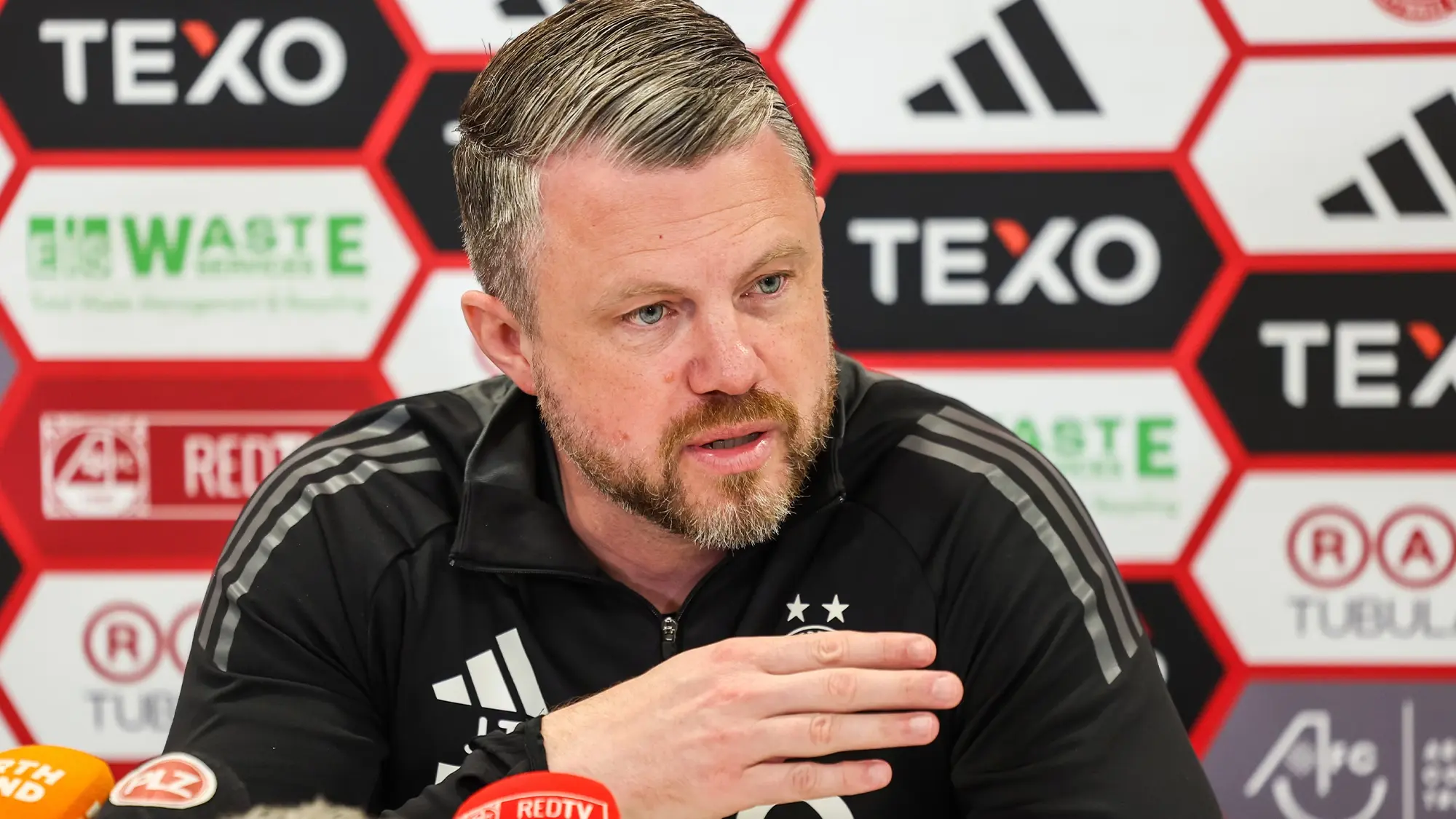 Jimmy Thelin looks ahead to St Mirren
