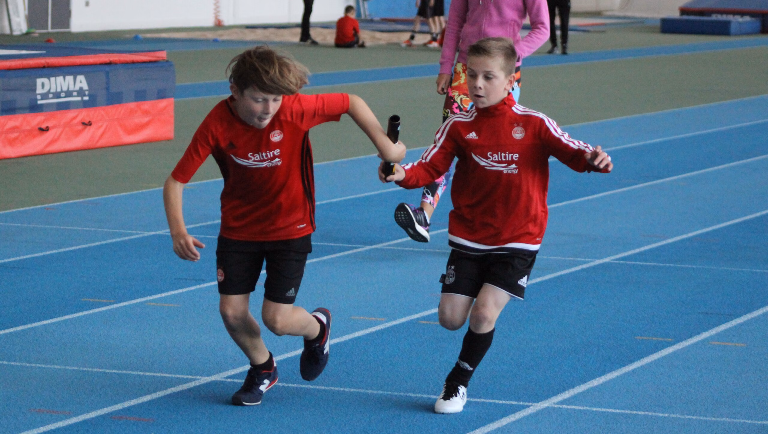 Youth Players try their hand at Athletics
