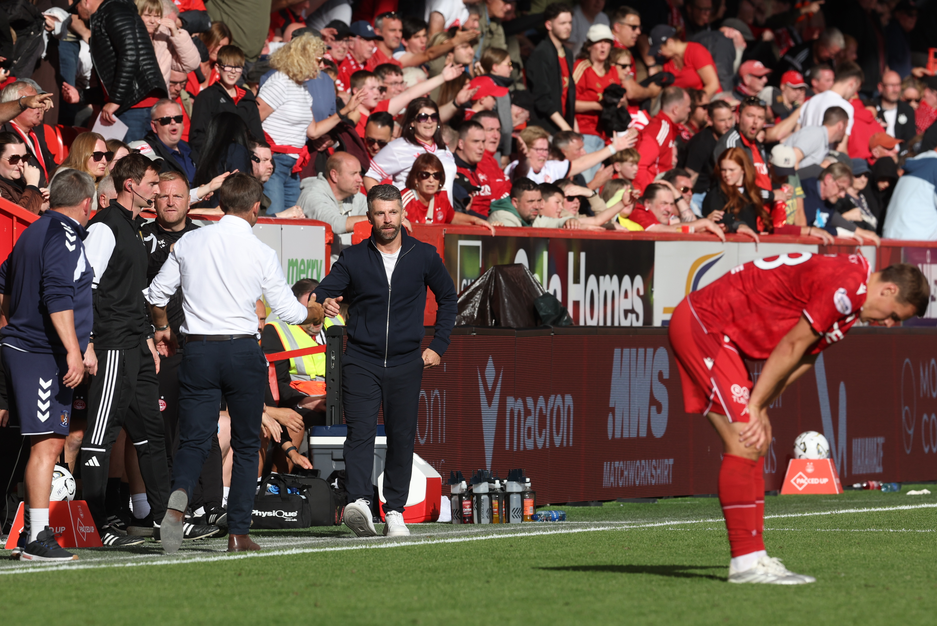 The Manager post-match