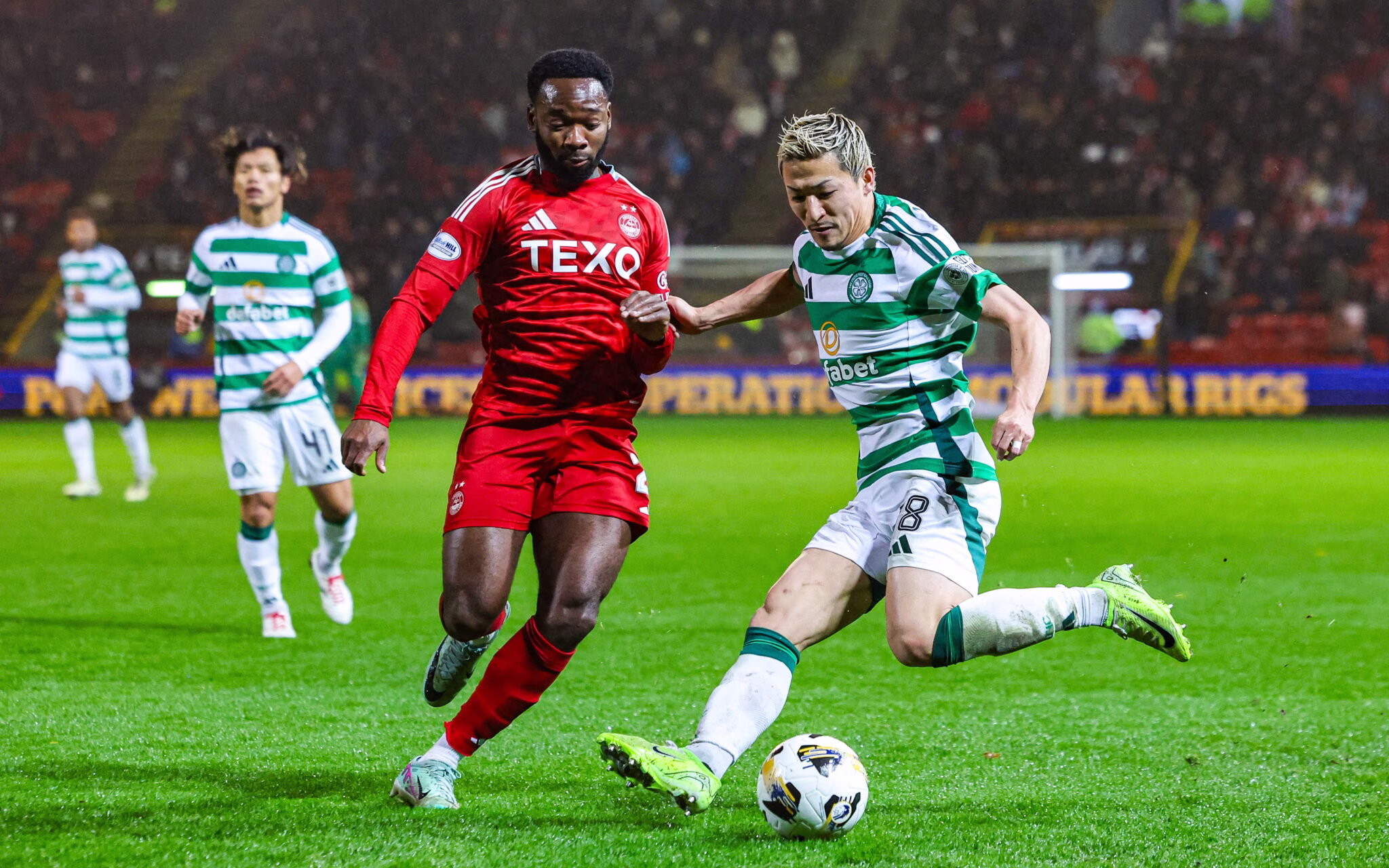 Celtic come out on top in hard fought Pittodrie encounter image