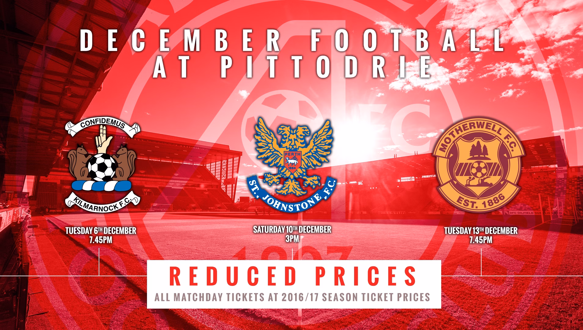December Football at Pittodrie!