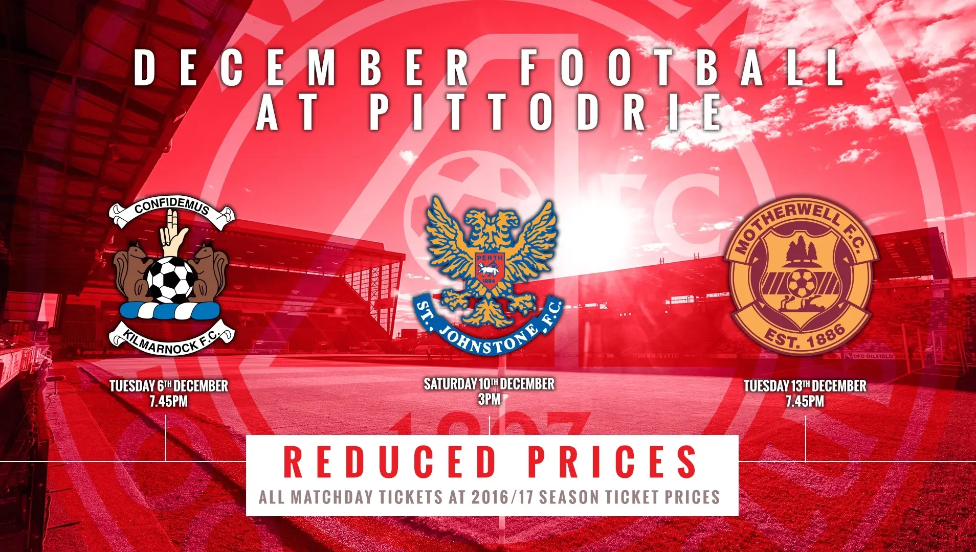 December Football at Pittodrie!