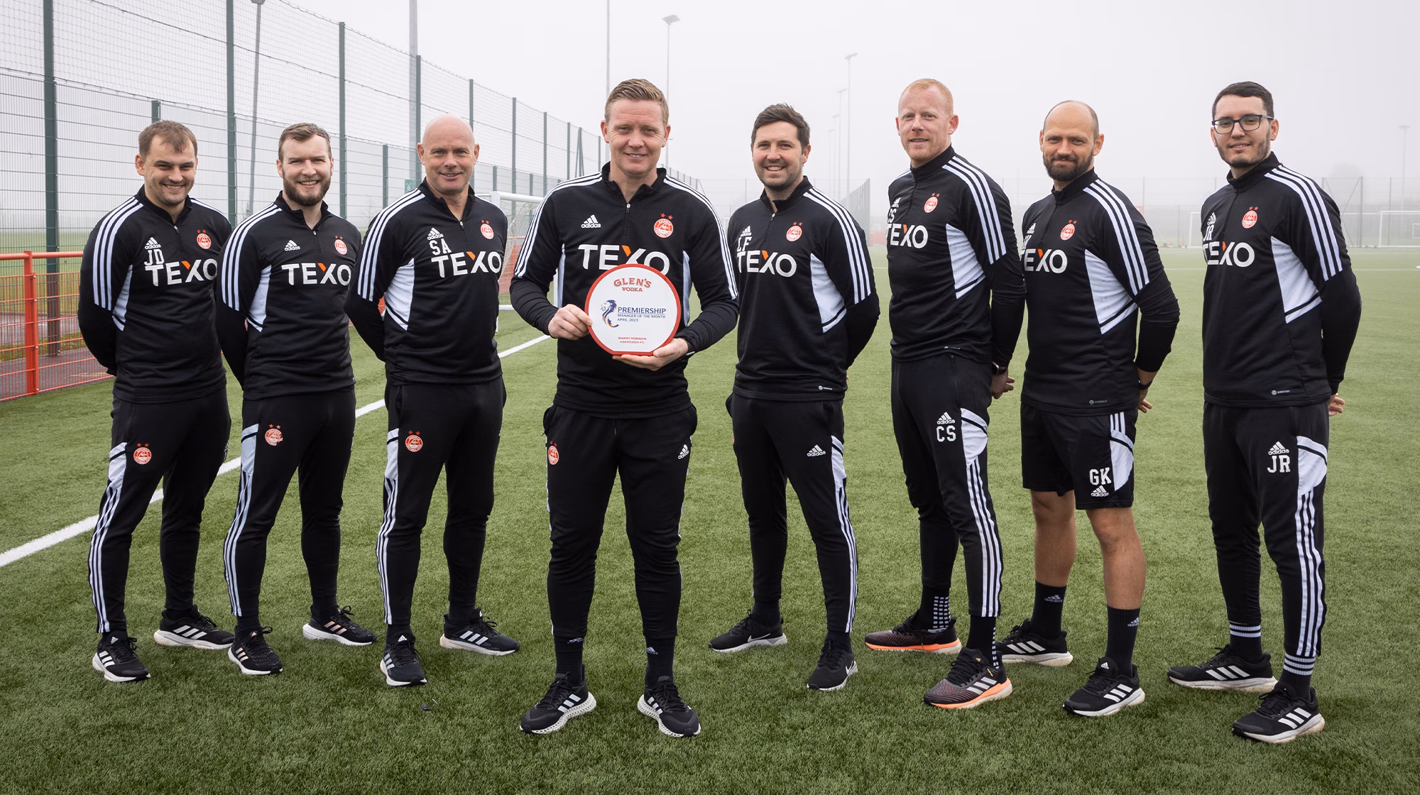 Barry picks up second succesive Manager of the Month award image