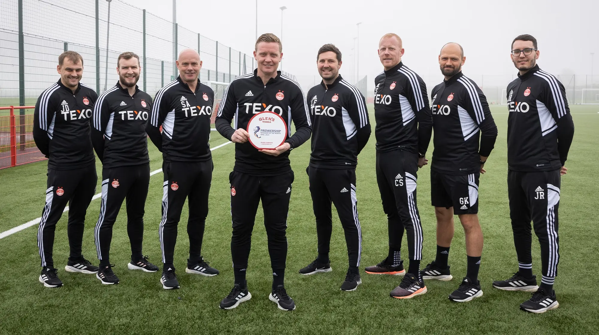 Barry picks up second succesive Manager of the Month award image