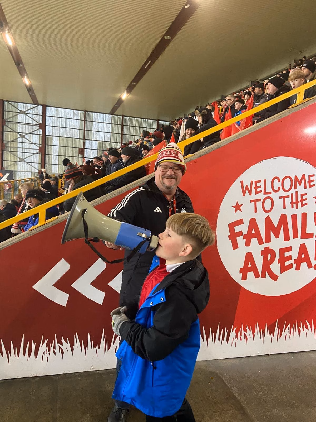 megaphone kid rds family area