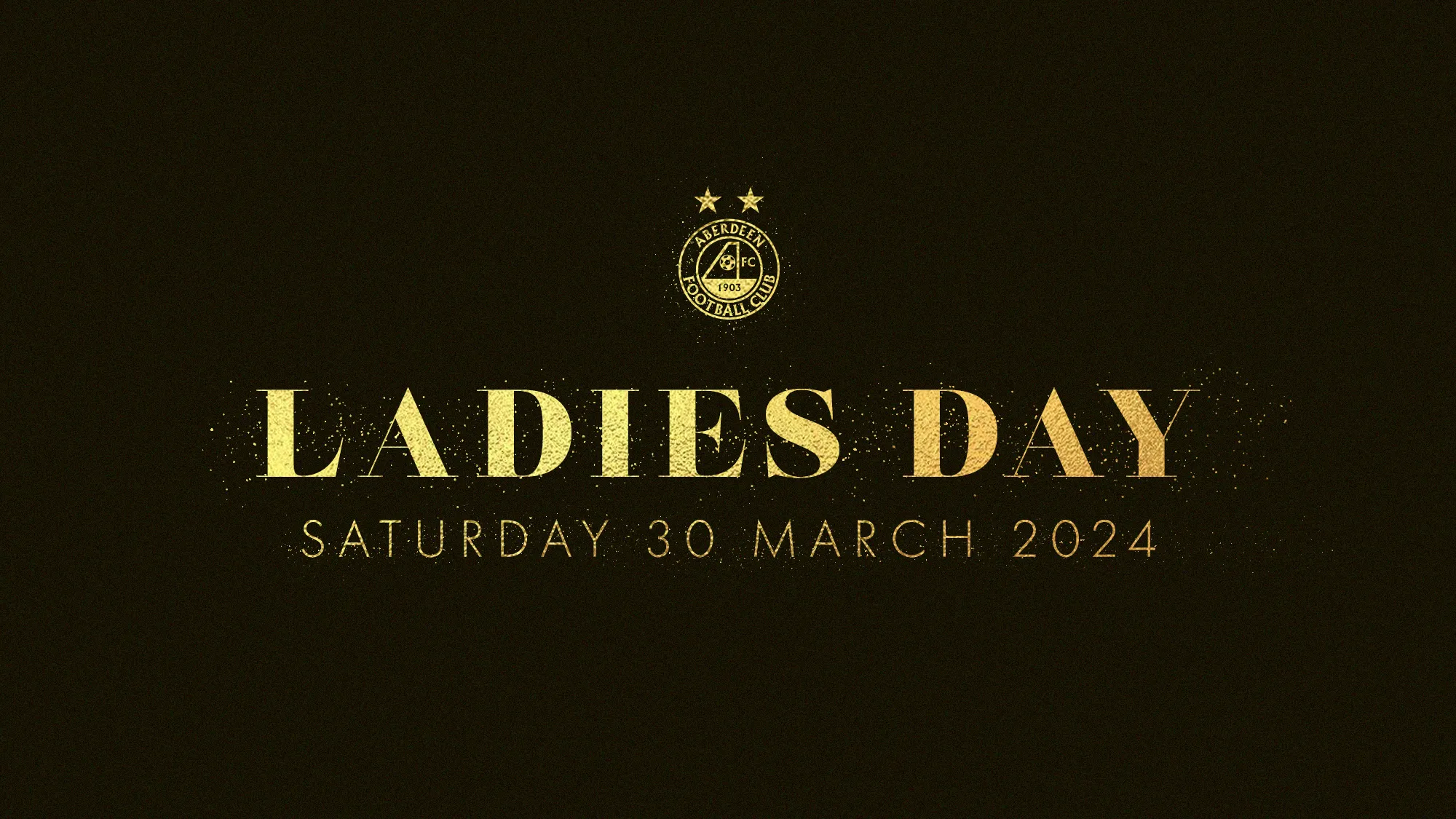 AFC Ladies Day | Saturday 30th March 2024 image
