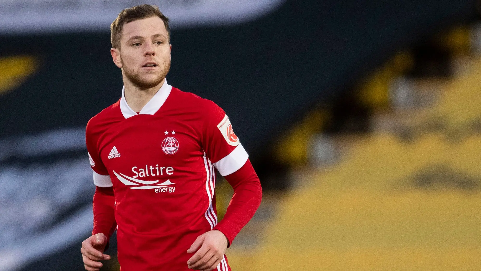 Bruce Anderson departs the Dons