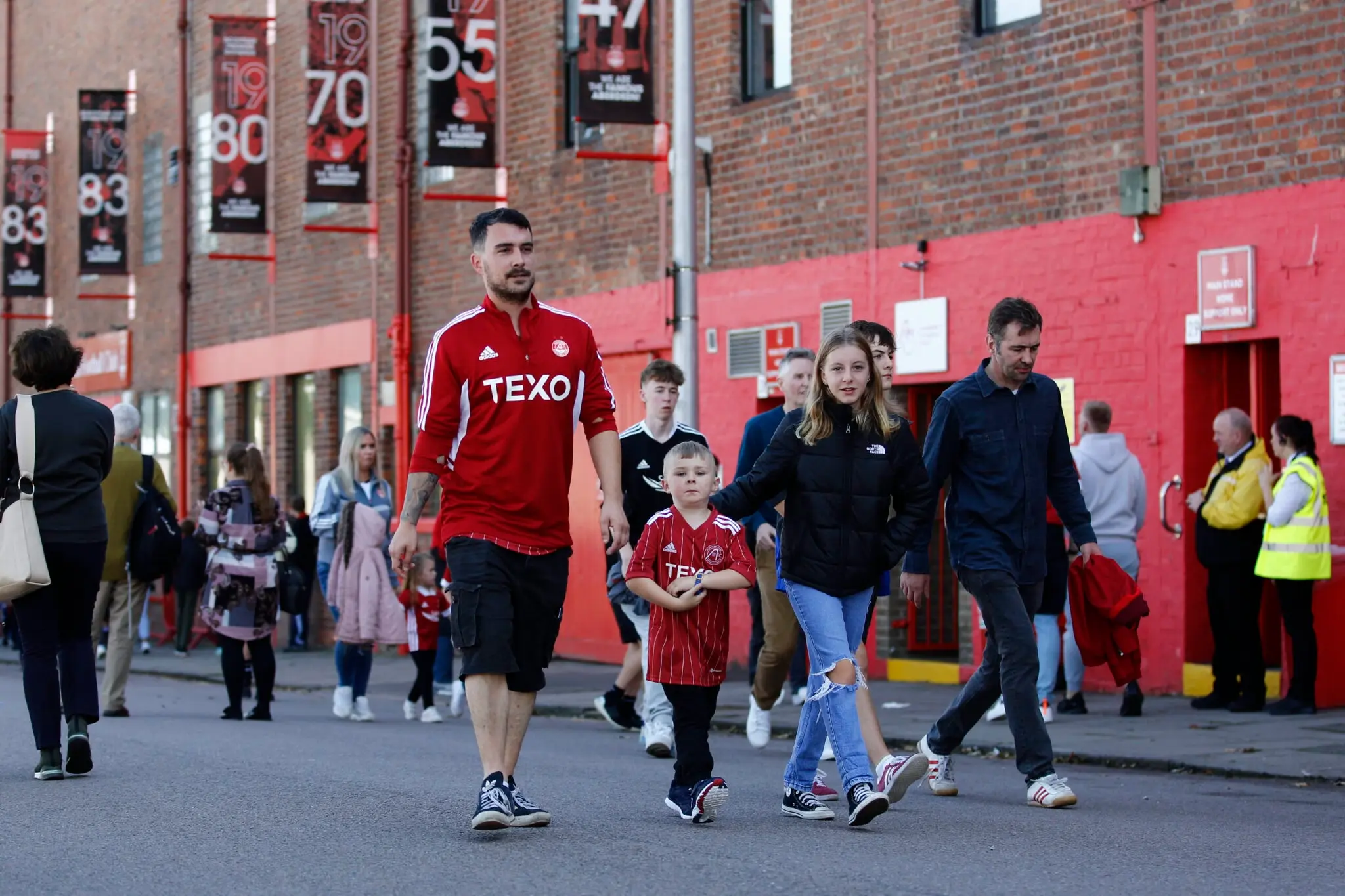 Pittodrie Street Roadworks image