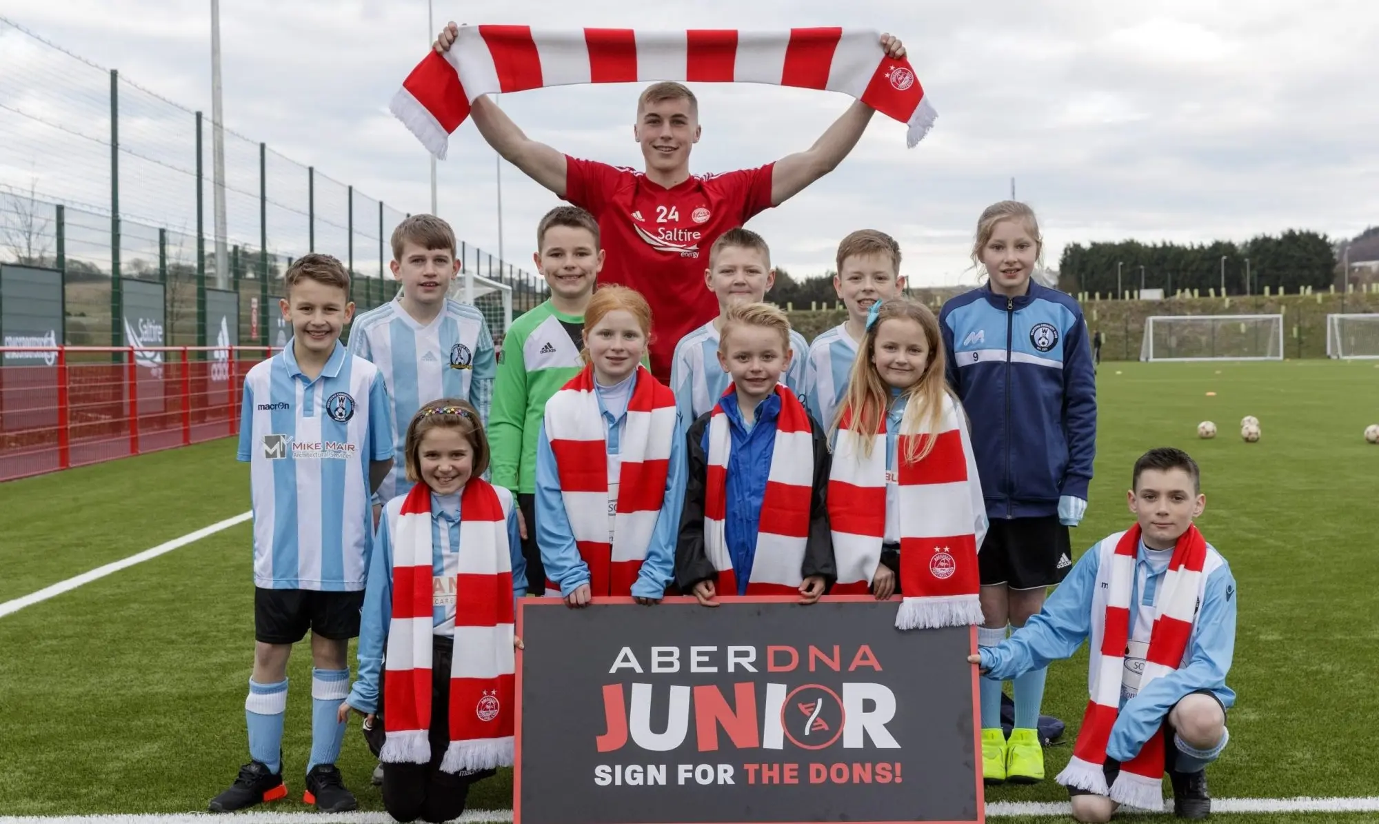 AberDNA Junior every primary school pupil to become a member of AFC!