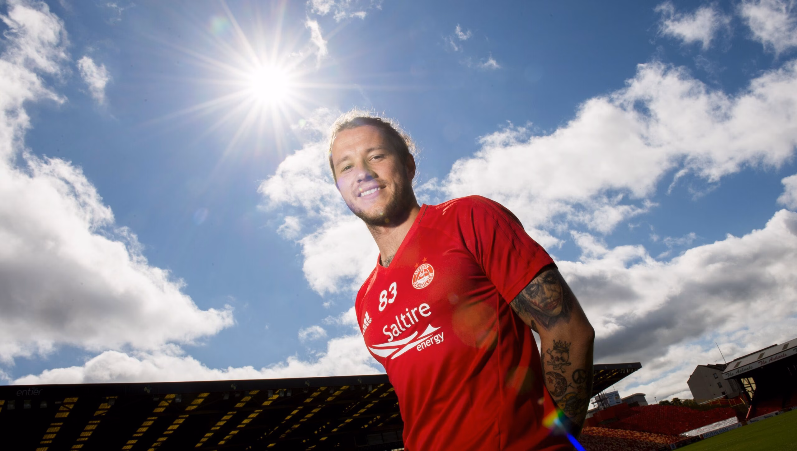 Stevie May media conference on RedTV