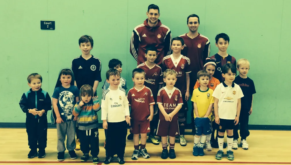 Ash Taylor visits AFCCT Football Centre in partnership with David Lloyds Gym