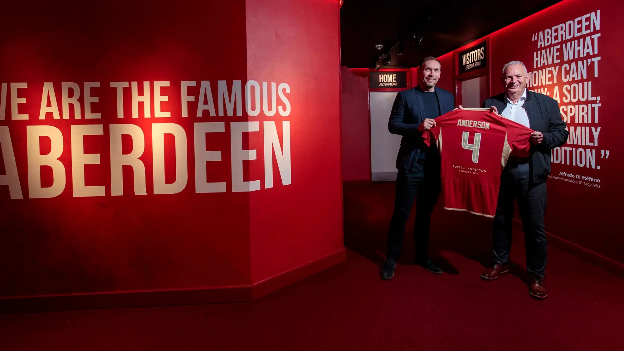 Former Dons Captain Scores Support for Charitable Foundation image